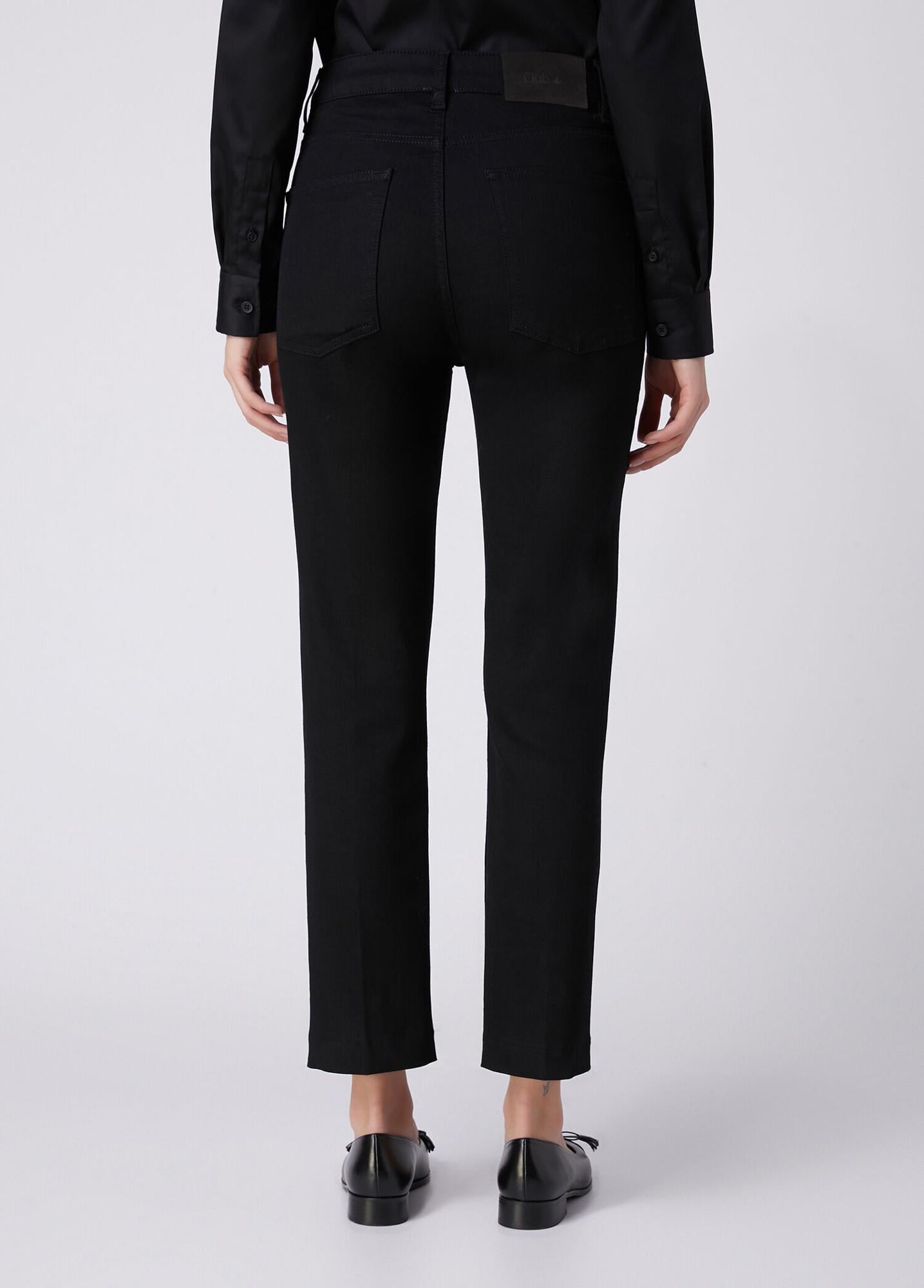 Beymen Club Kadın Siyah Straight Leg Jean Pantolon