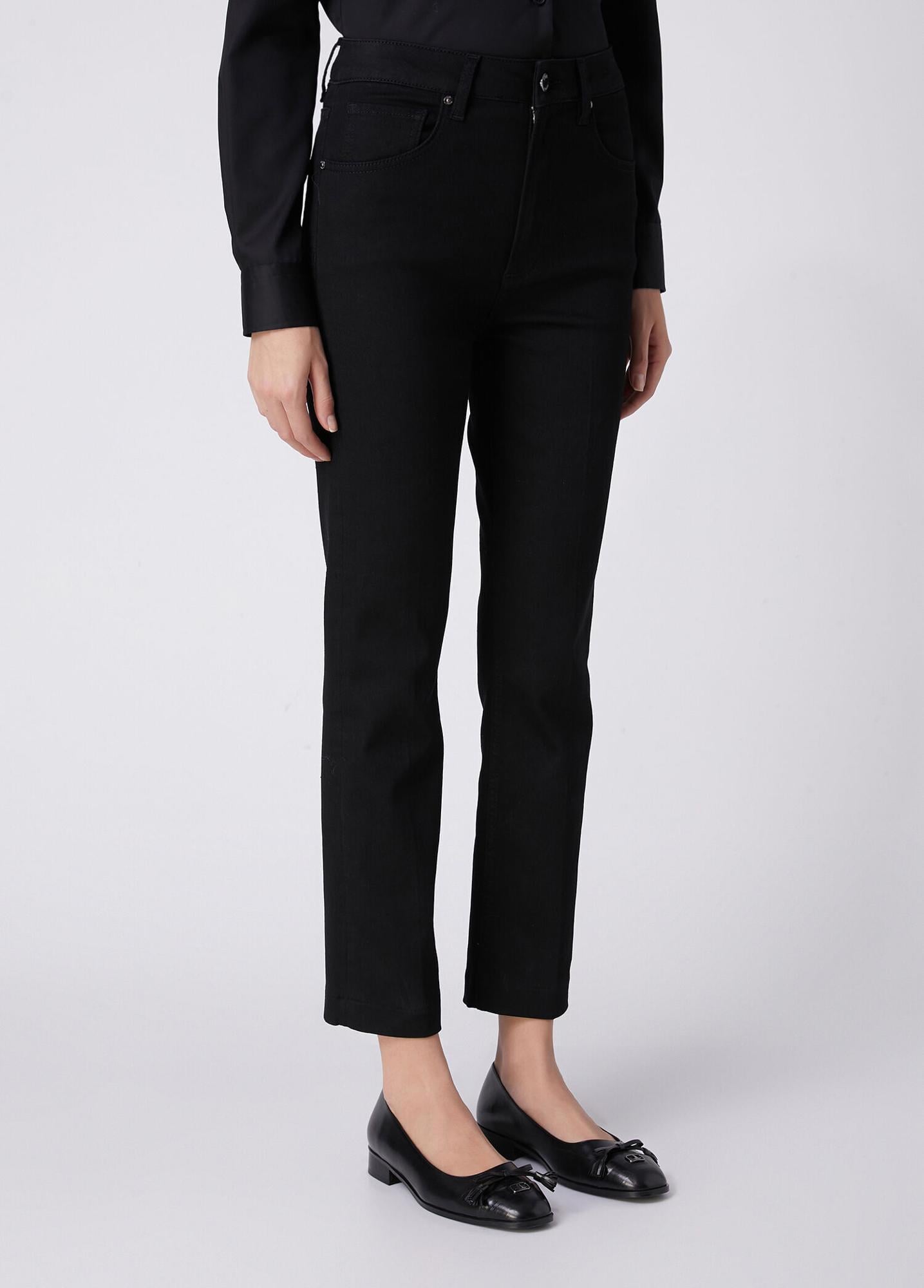Beymen Club Kadın Siyah Straight Leg Jean Pantolon