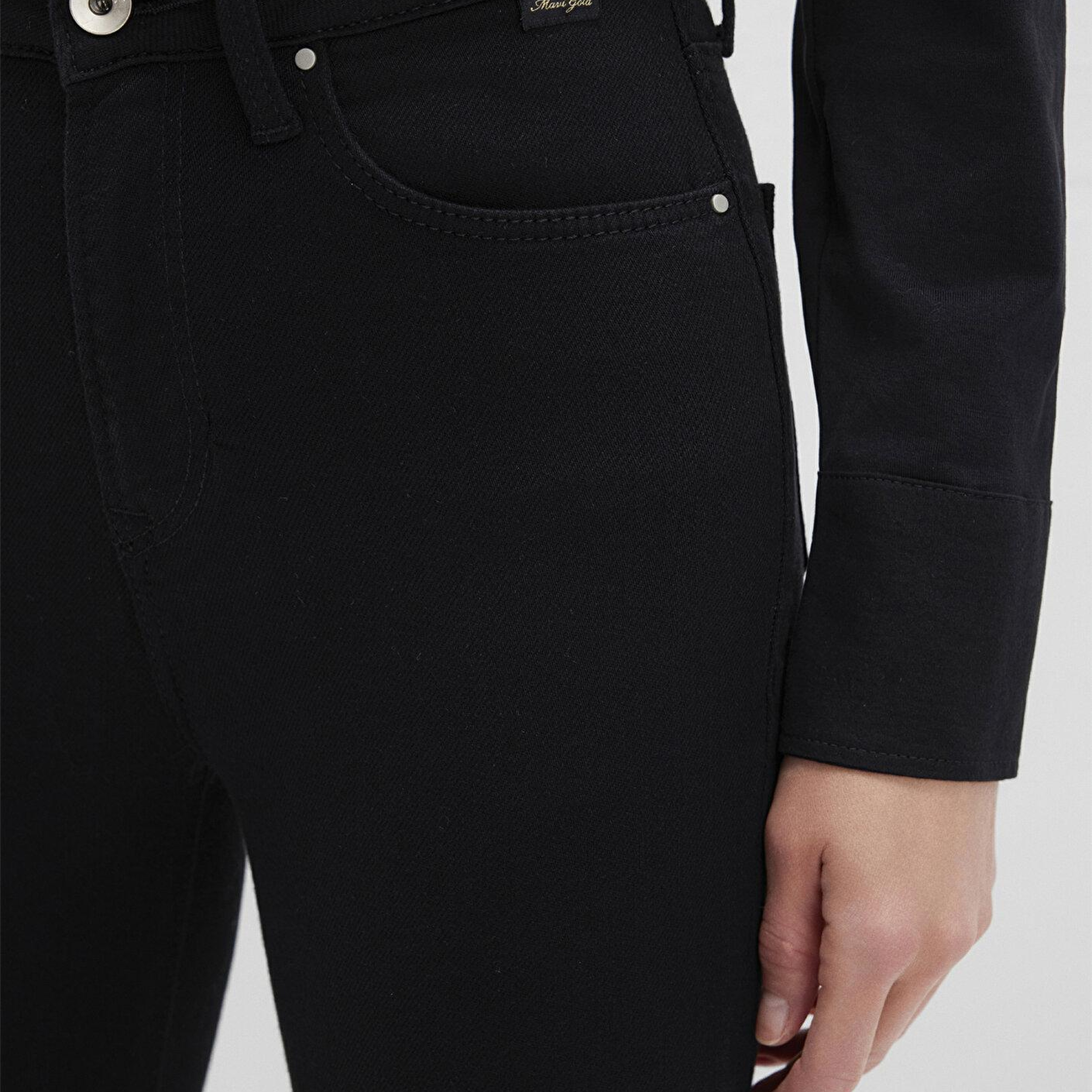 Mavi Serenay Gold Shape Siyah Jean Pantolon 100980-35248