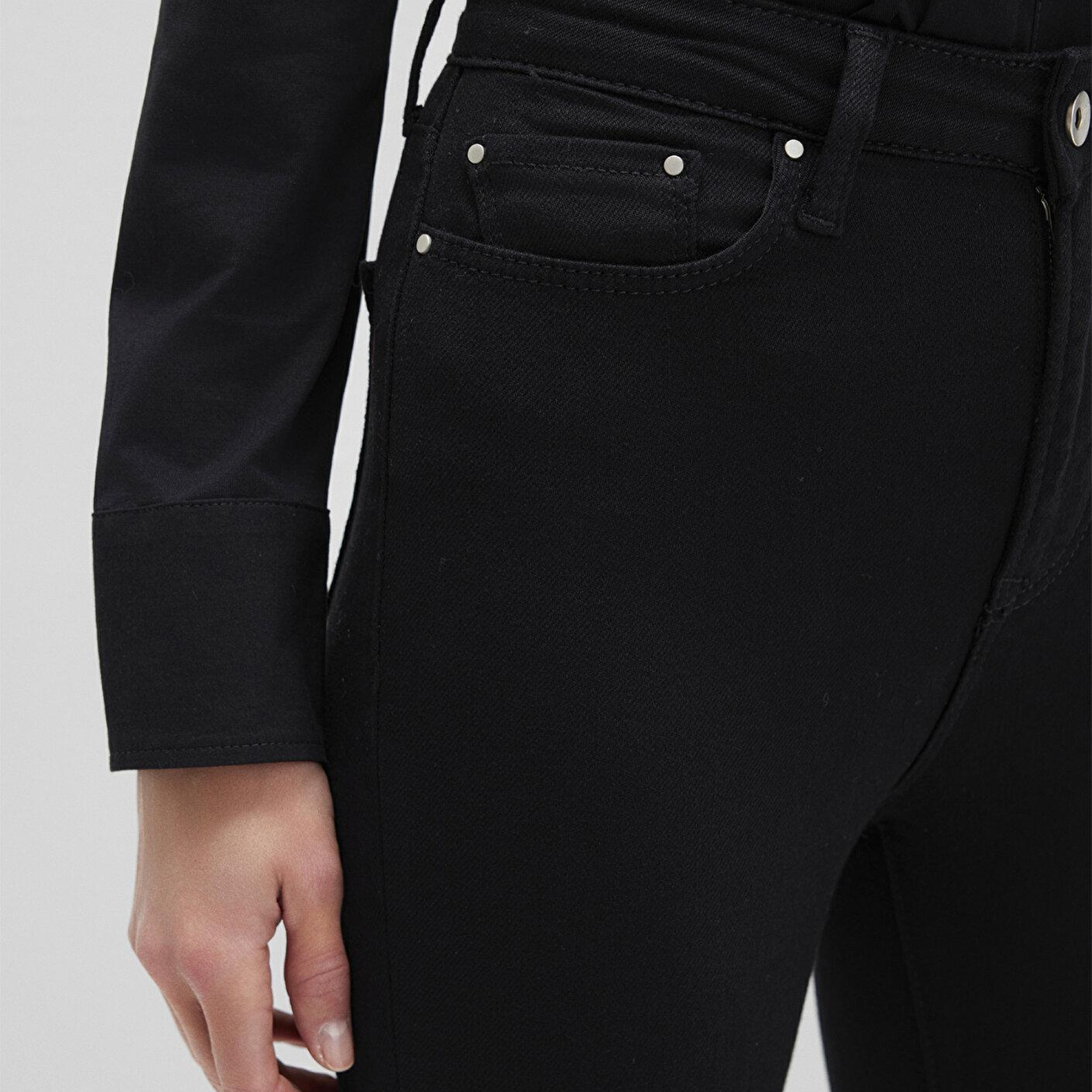 Mavi Serenay Gold Shape Siyah Jean Pantolon 100980-35248