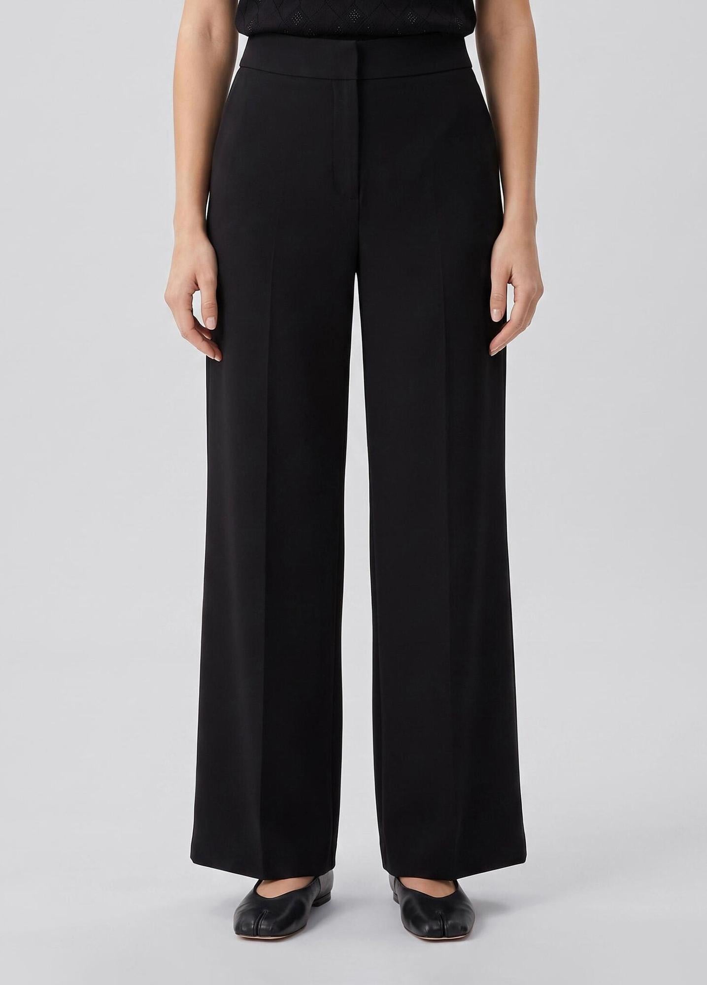 Beymen Club Kadın Siyah Wide Leg Pantolon