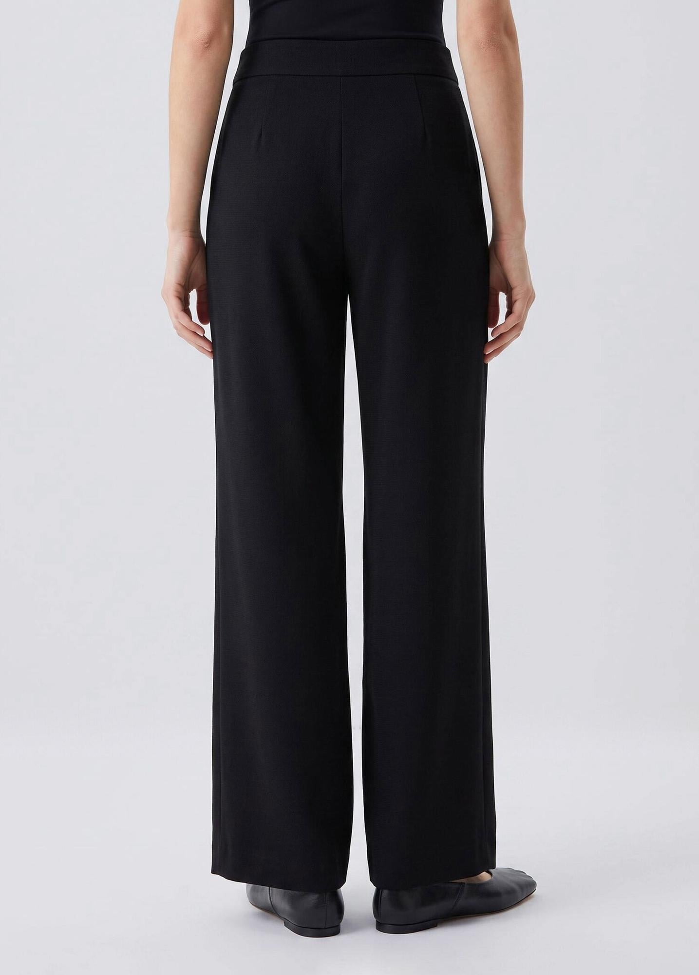 Beymen Club Kadın Siyah Wide Leg Pantolon