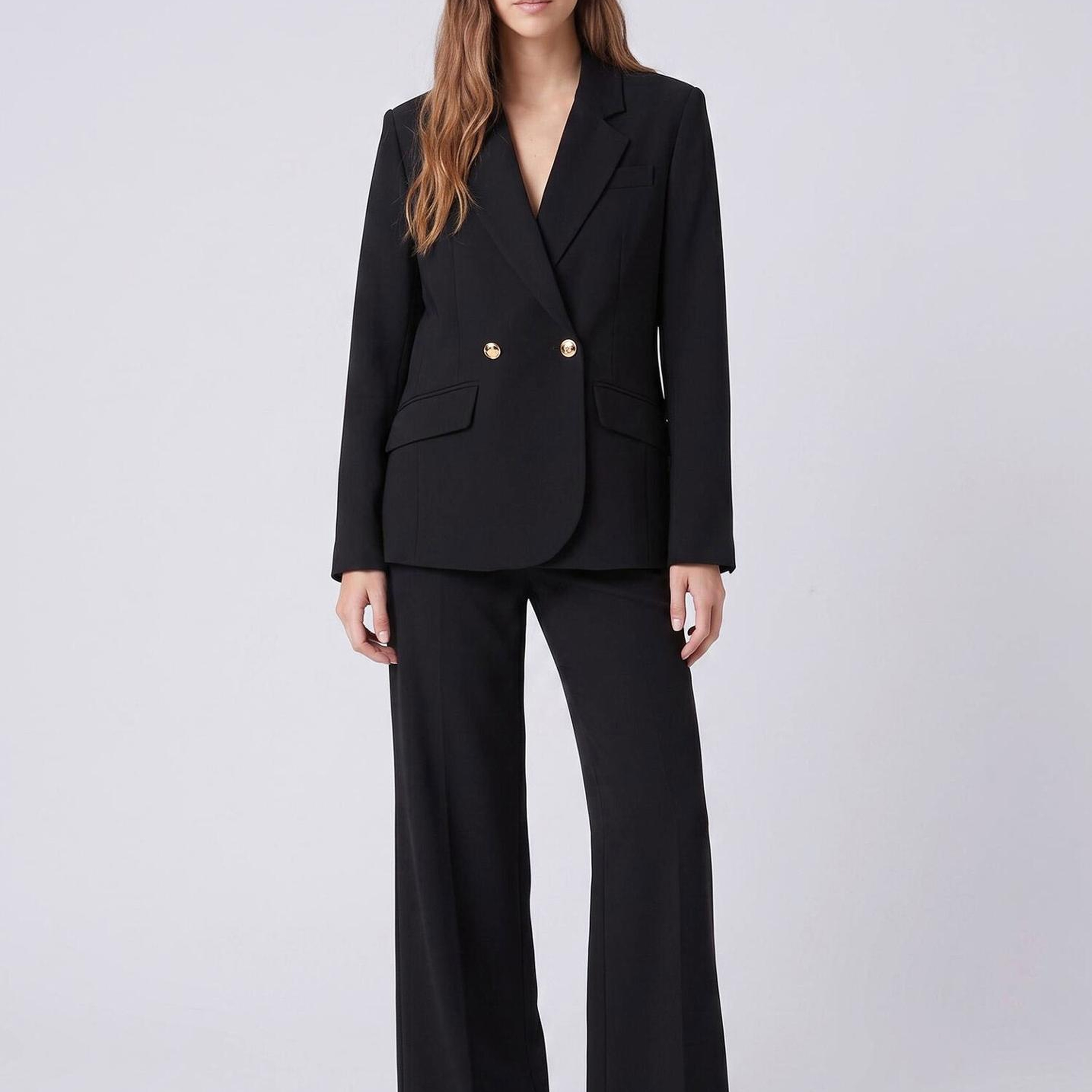 Beymen Club Kadın Siyah Wide Leg Pantolon
