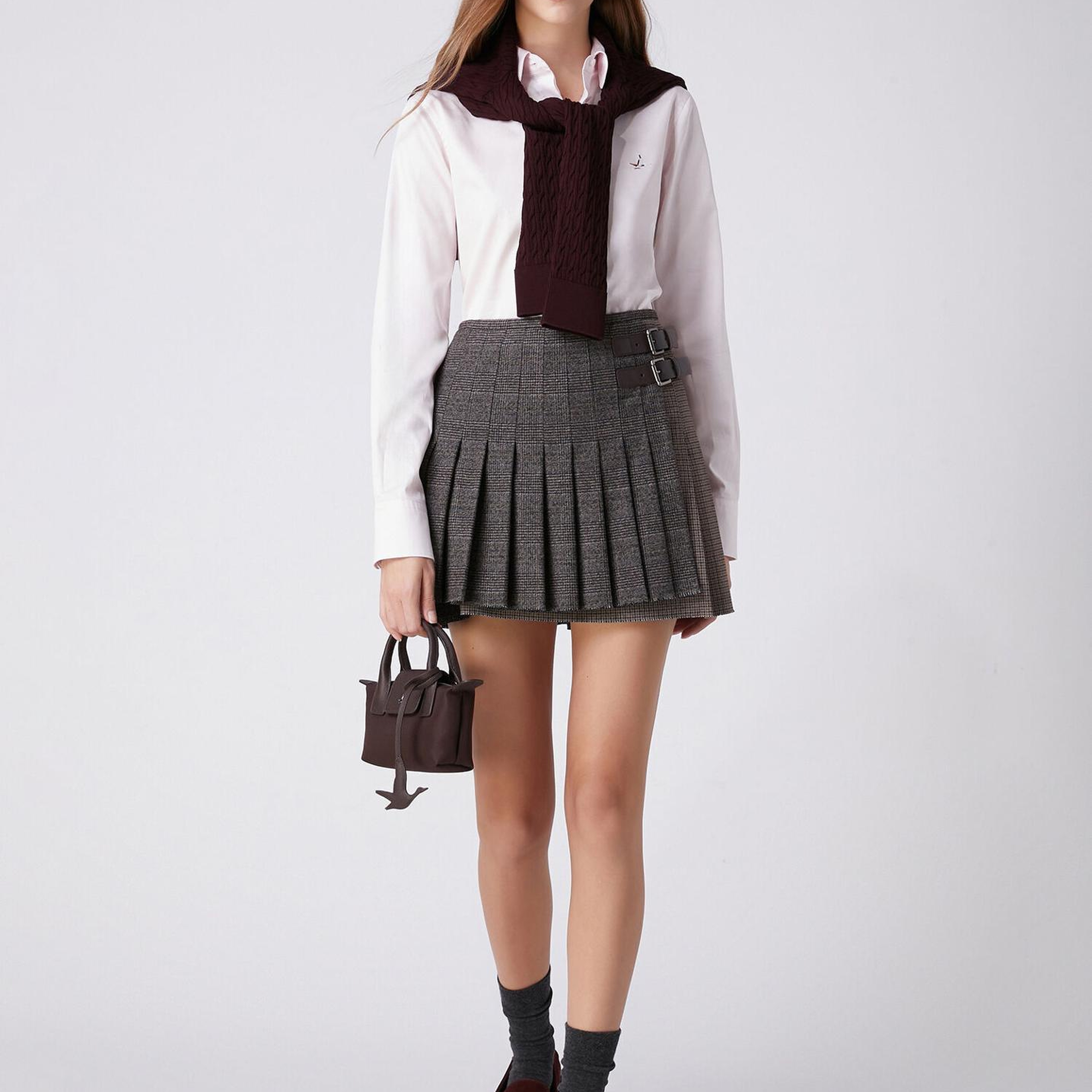 Beymen Club Kadın Bordo Basic Saç Örgü Triko