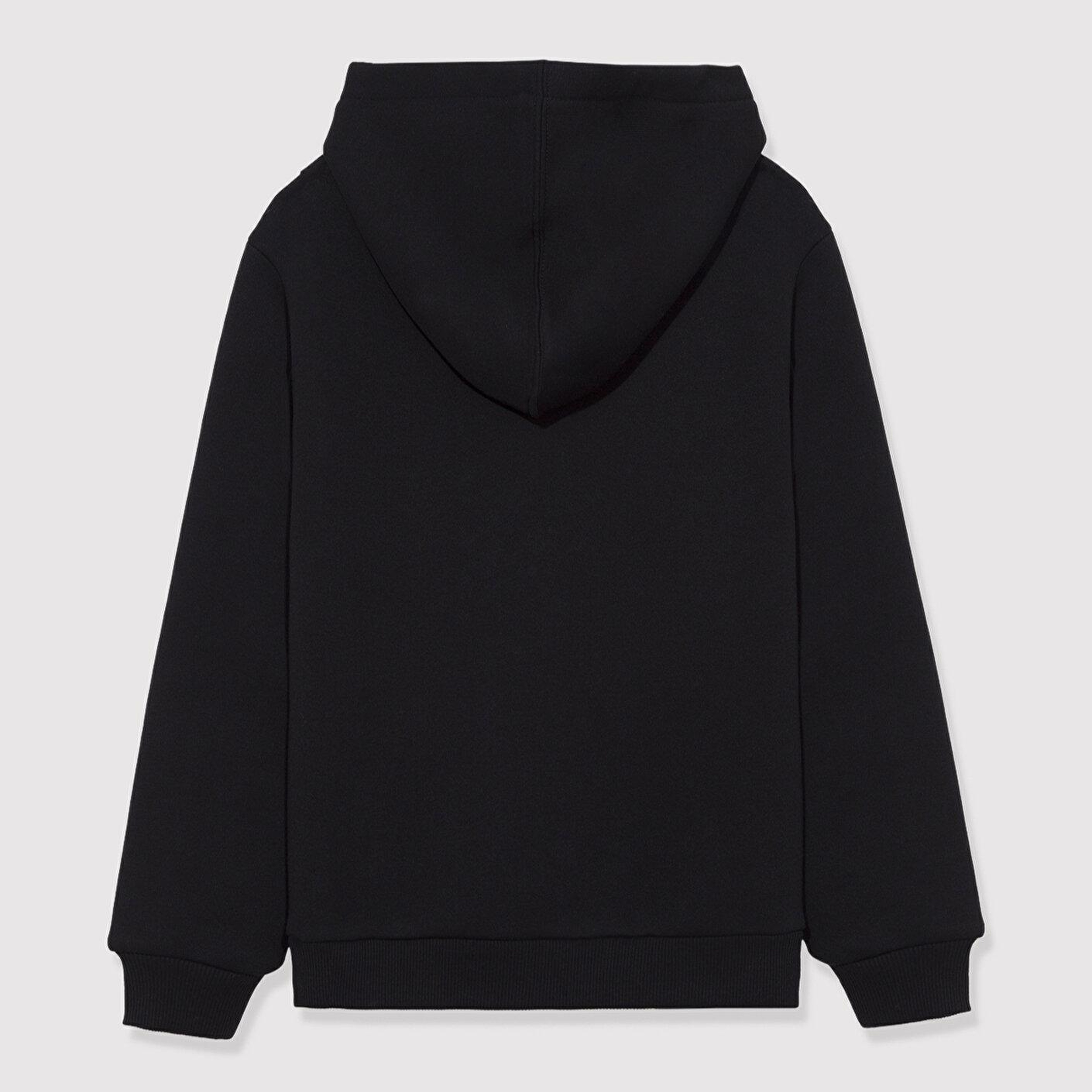 Mavi Mavi Logo Baskılı Kapüşonlu Siyah Sweatshirt 6610110-900