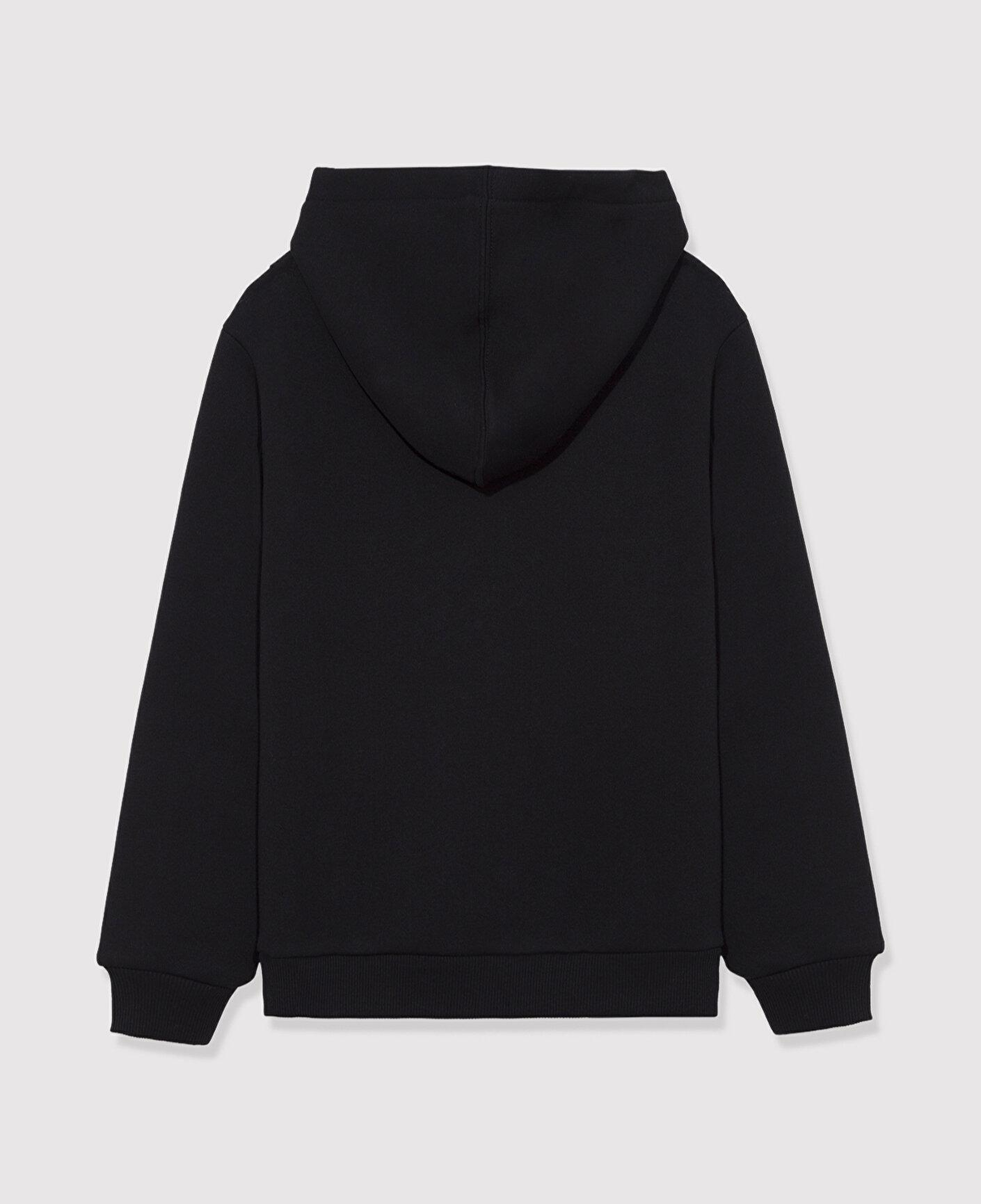 Mavi Mavi Logo Baskılı Kapüşonlu Siyah Sweatshirt 6610110-900