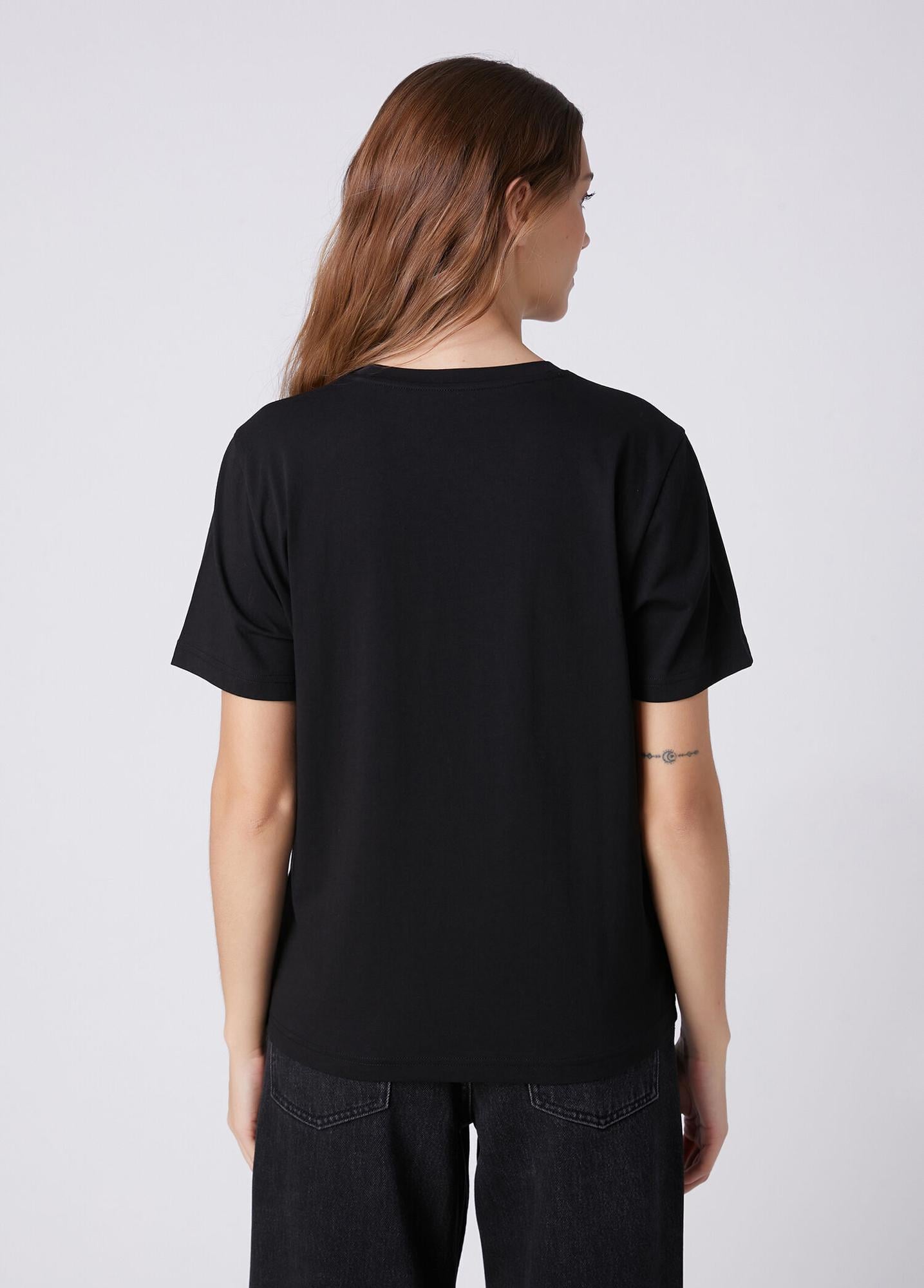 Beymen Club Kadın Siyah Ceketli Köpek Detaylı T-shirt