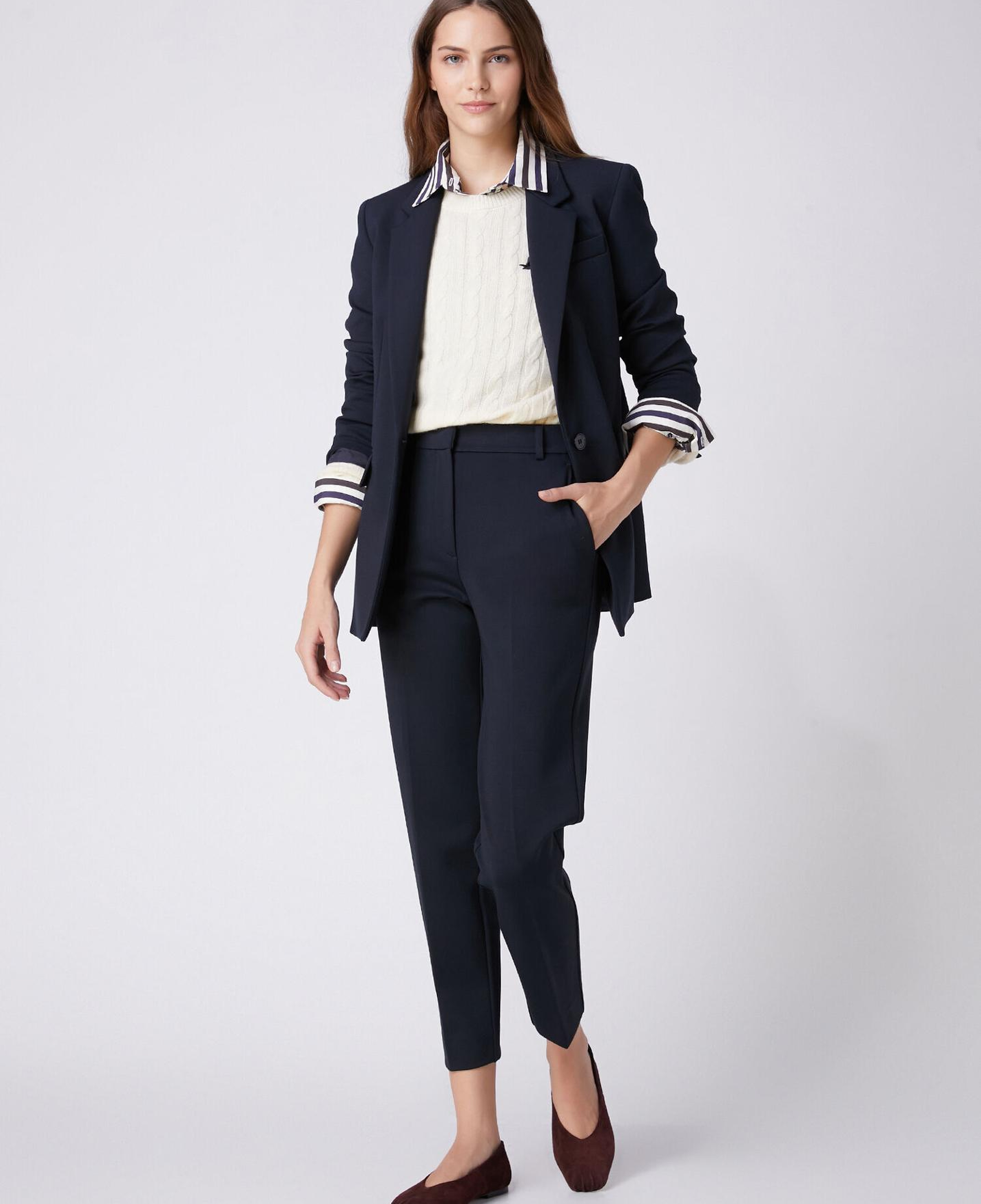 Beymen Club Kadın Lacivert Tek Düğmeli Blazer