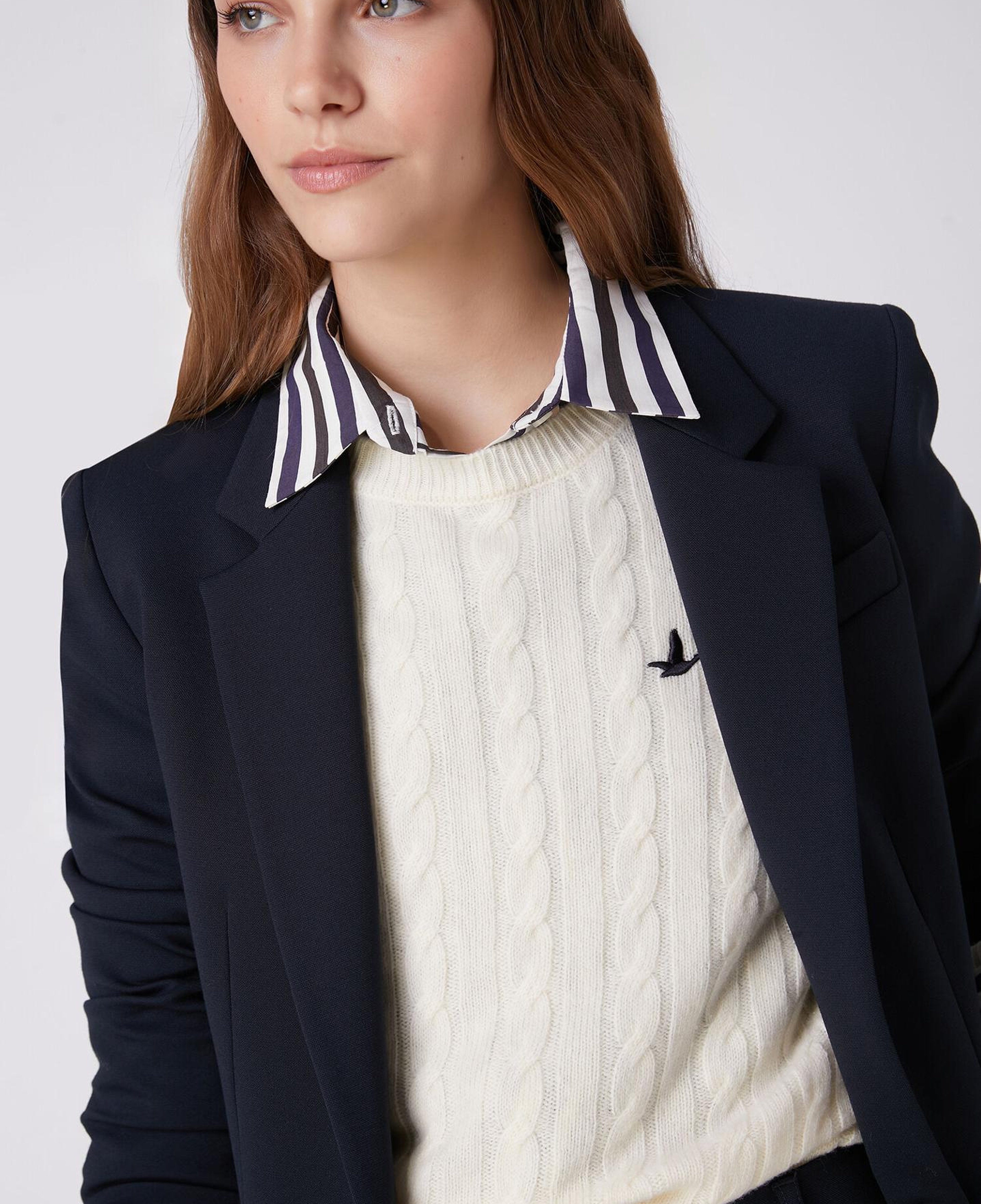 Beymen Club Kadın Lacivert Tek Düğmeli Blazer