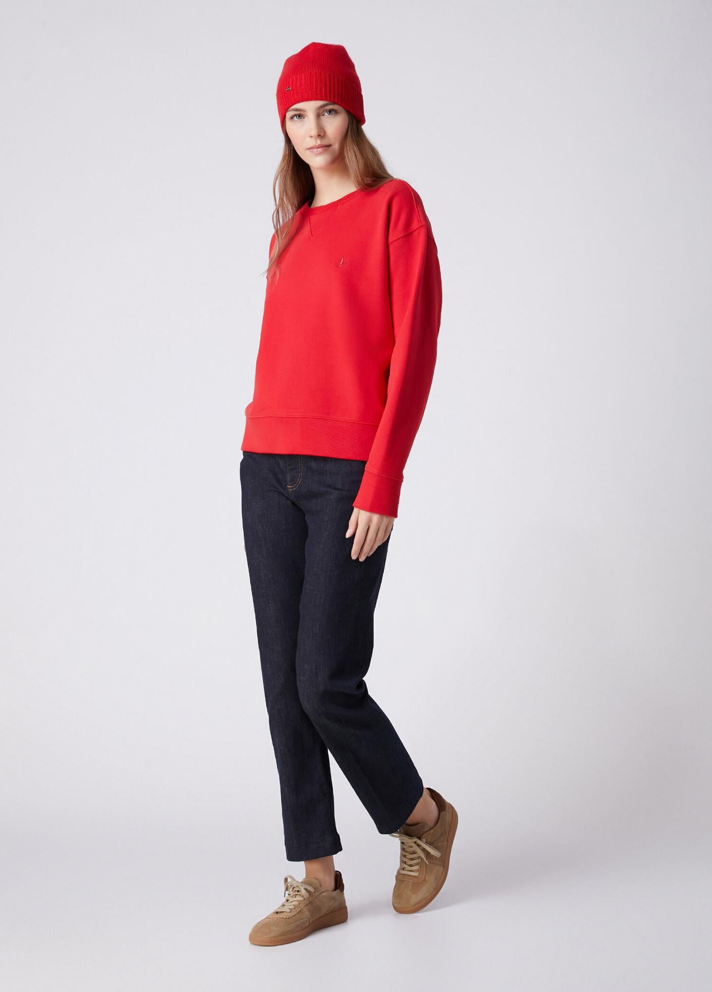 Beymen Club Kadın Kırmızı Basic Sweatshirt