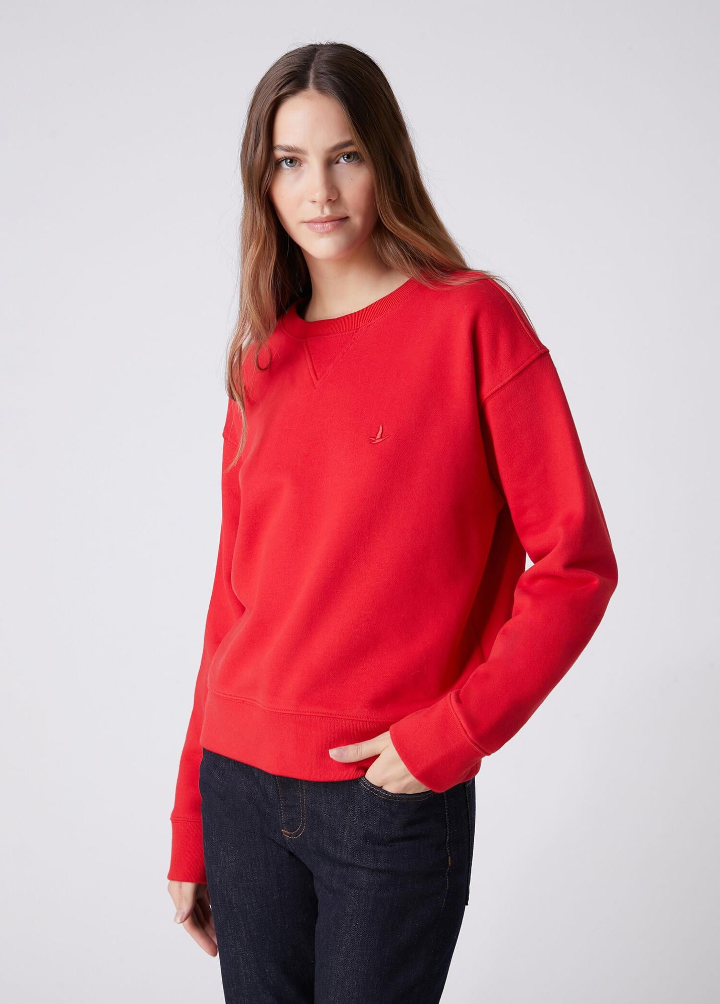 Beymen Club Kadın Kırmızı Basic Sweatshirt