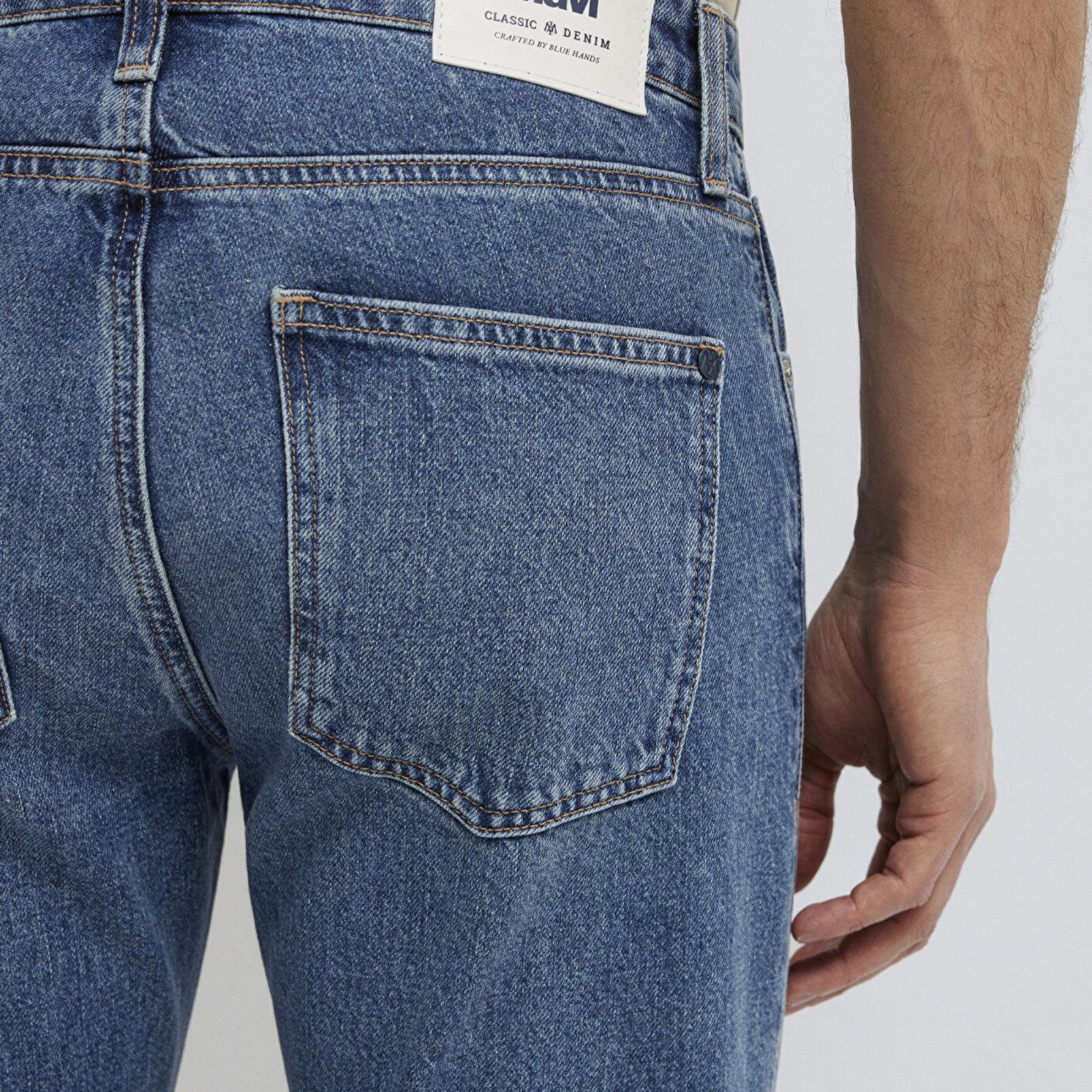 Mavi London Classic Denim Koyu Mavi Jean Pantolon 0010172-A1724