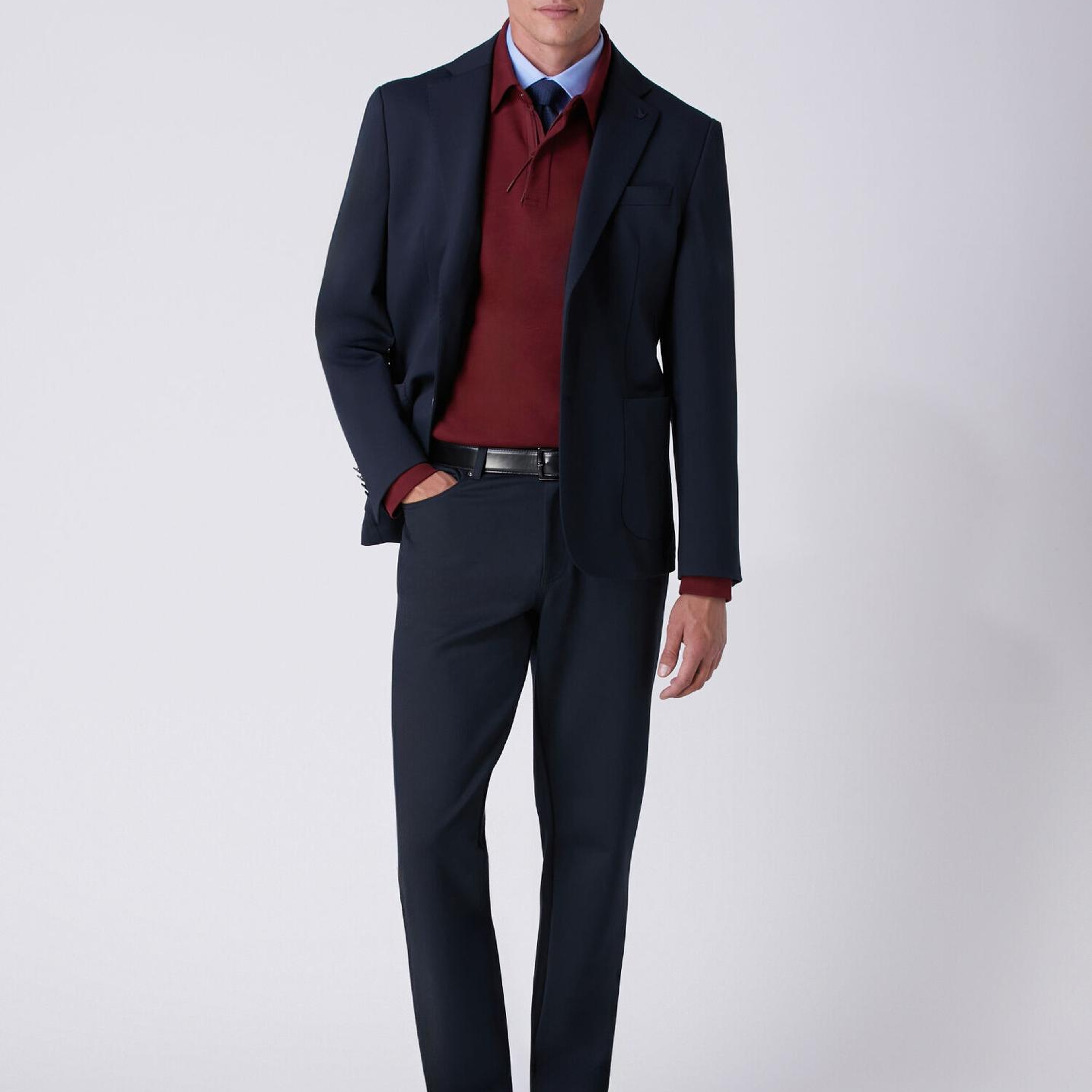 Beymen Club Erkek Lacivert Örme Blazer