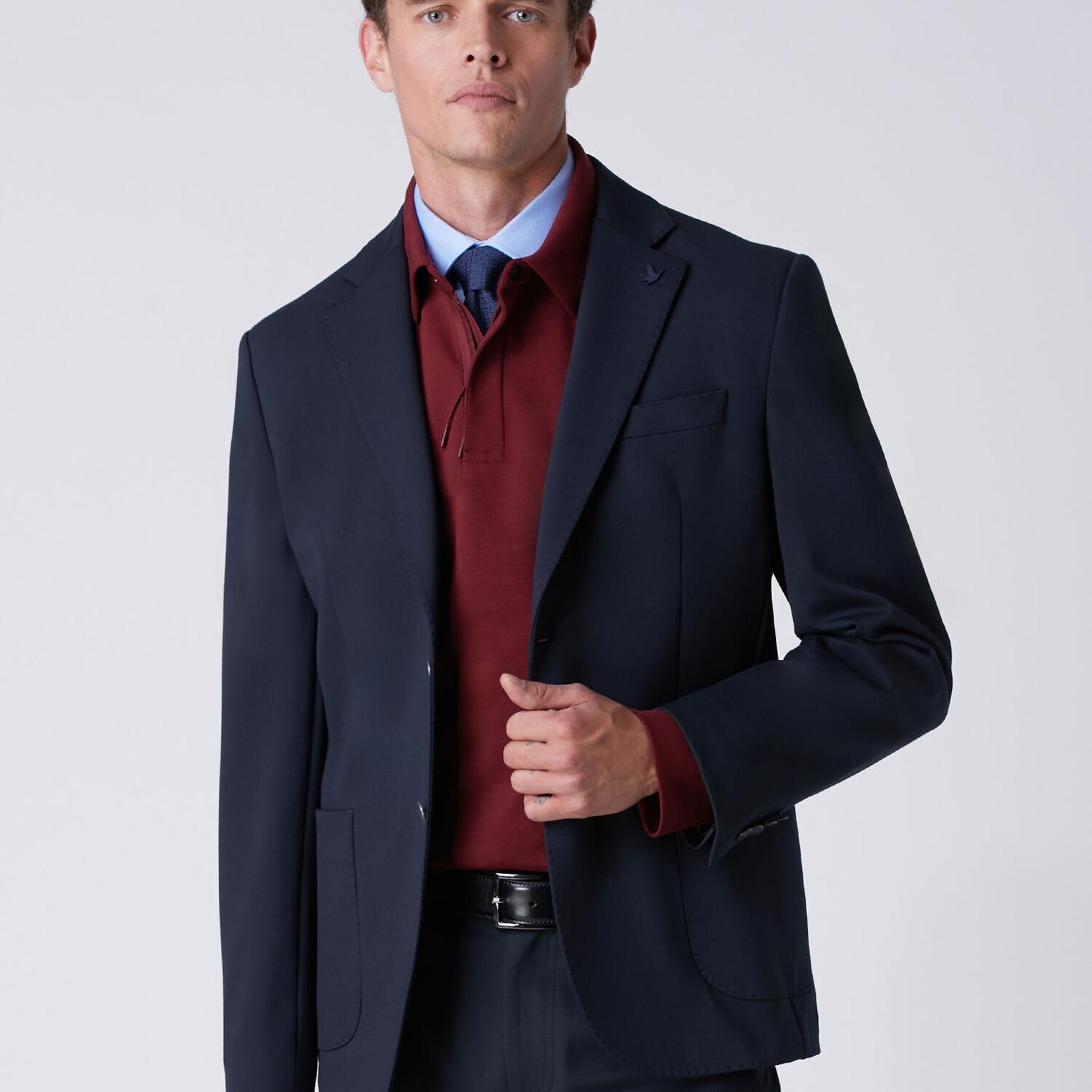 Beymen Club Erkek Lacivert Örme Blazer
