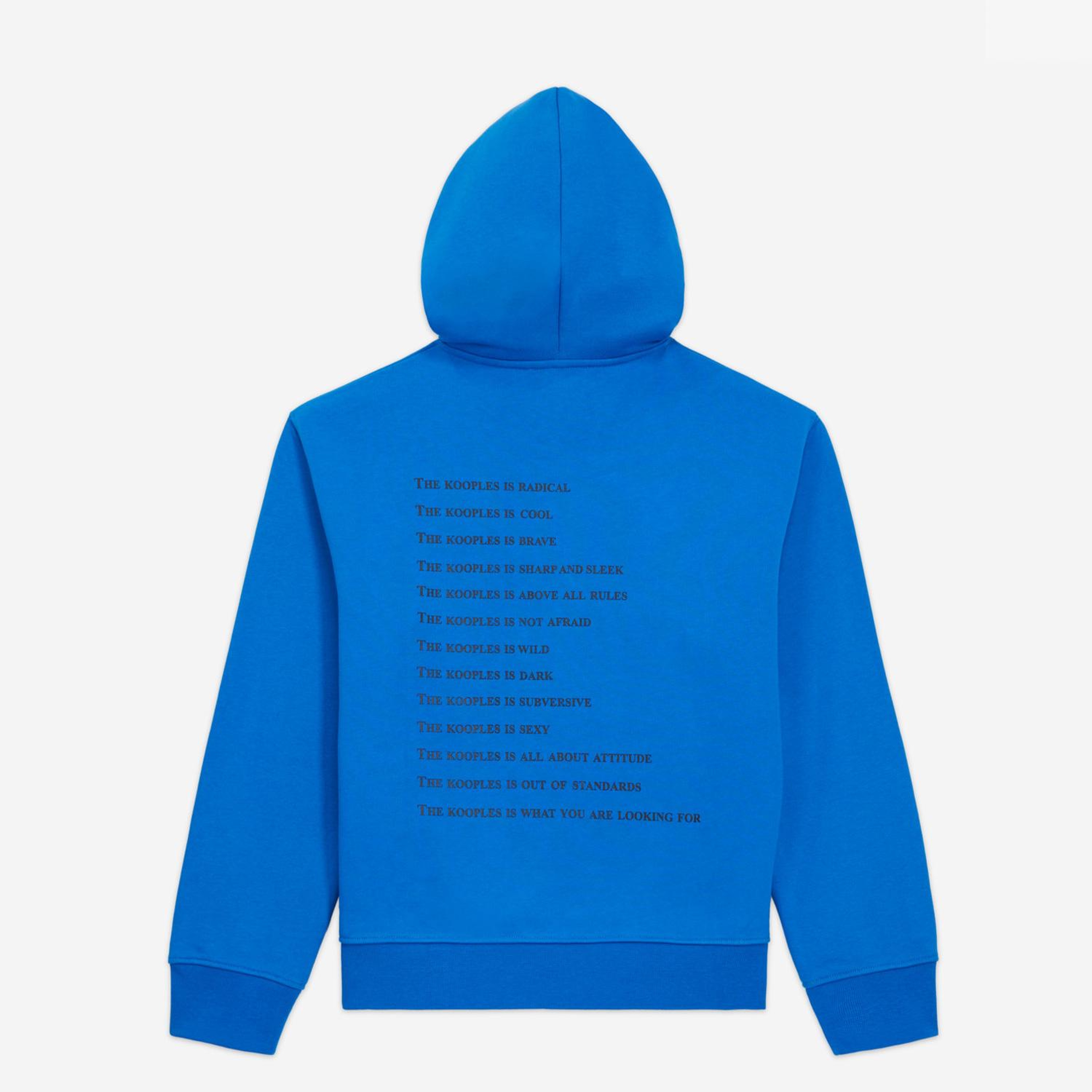 The Kooples What Is Kadın Mavi Hoodie