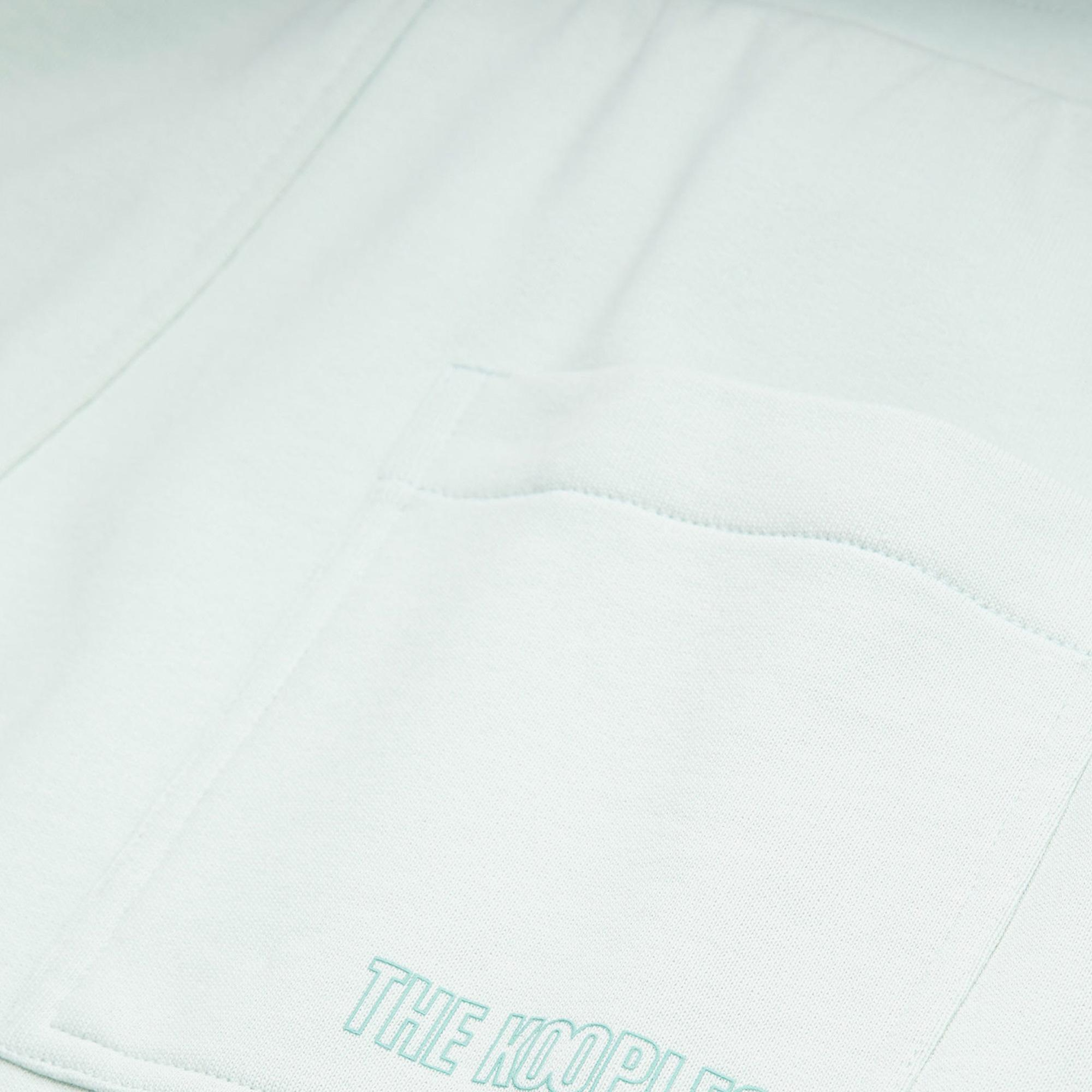 The Kooples Straight Fit Logo Erkek Açık Yeşil Şort
