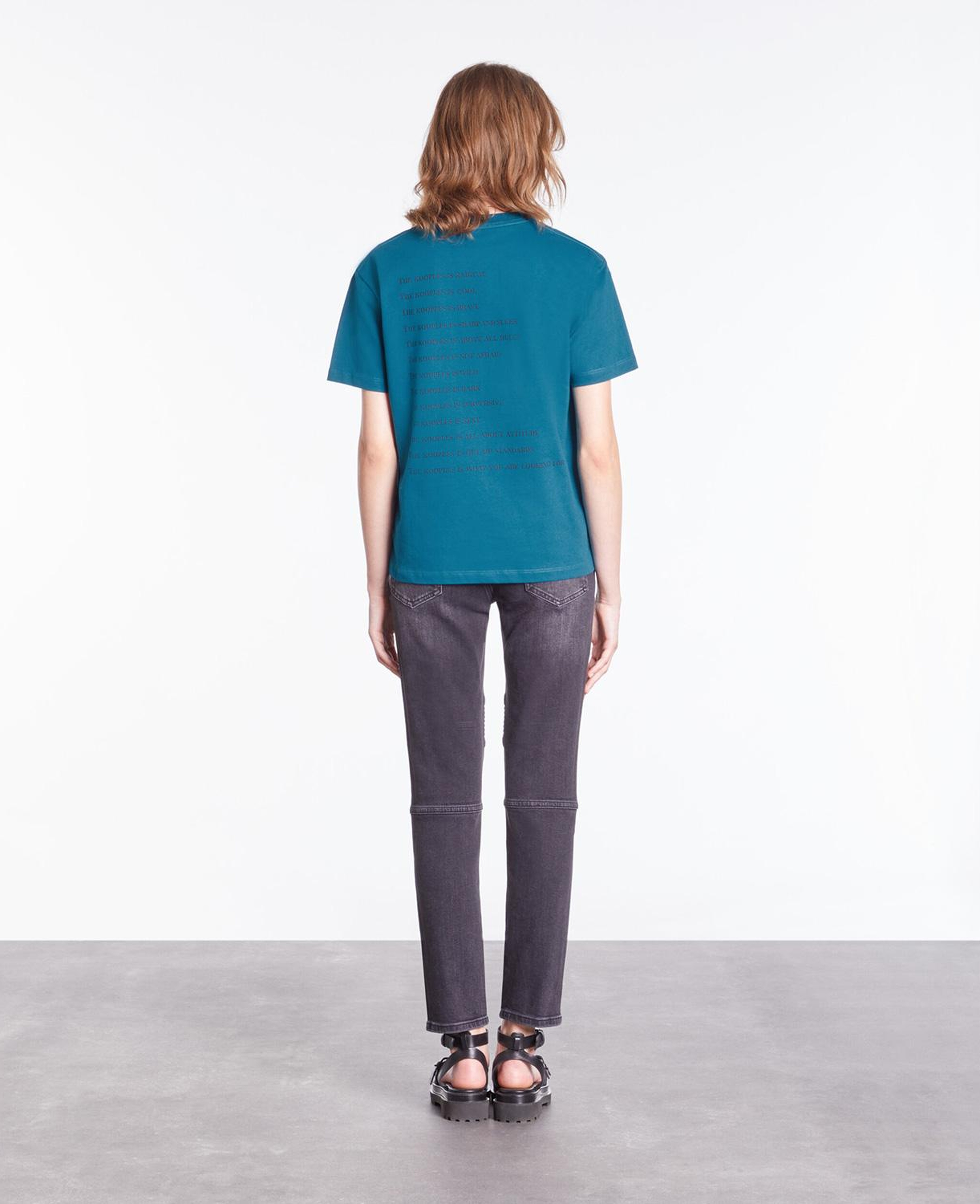 The Kooples Classic Kadın Mavi T-Shirt