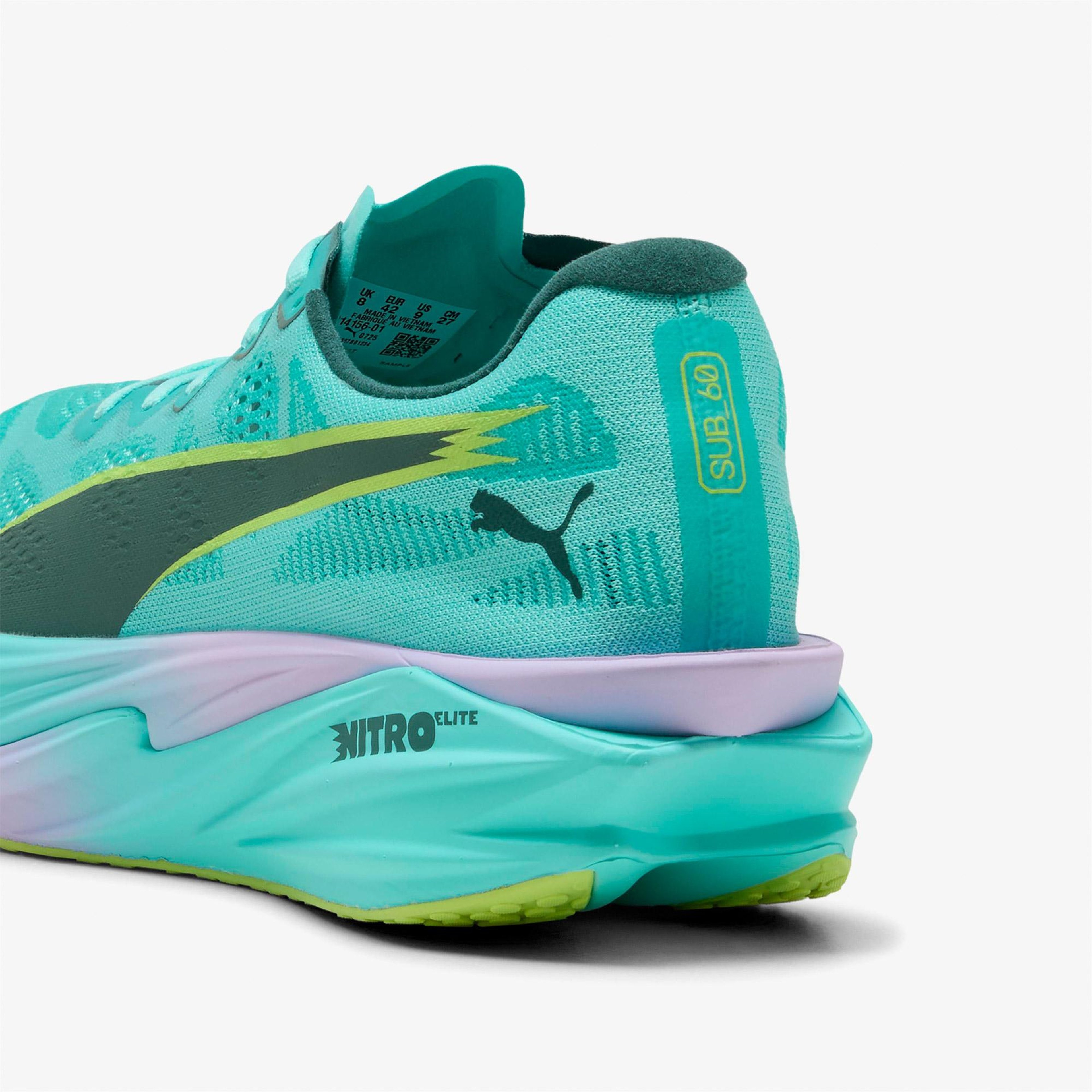 Puma Deviate Nitro Elite 4 Erkek Yeşil Spor Ayakkabı