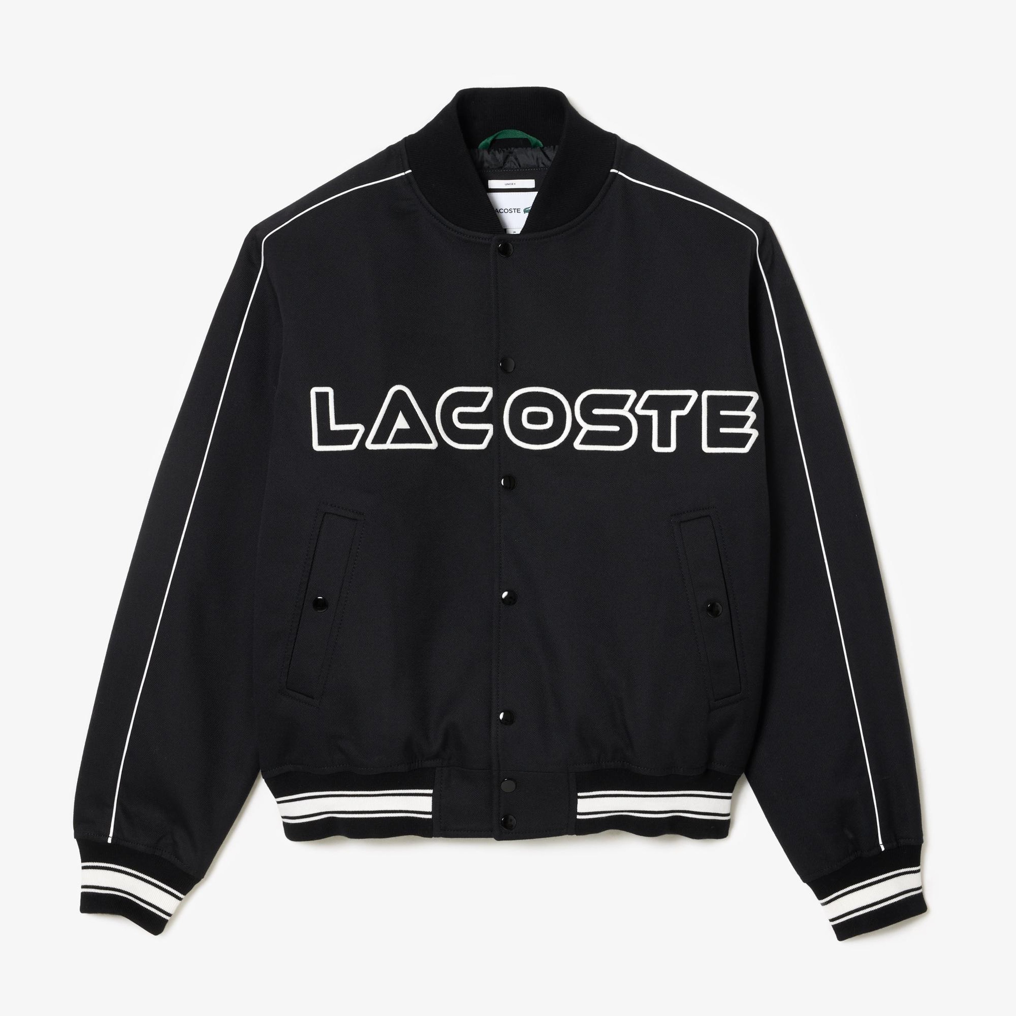 Neo Heritage Unisex Dik Yaka Baskılı Siyah Mont