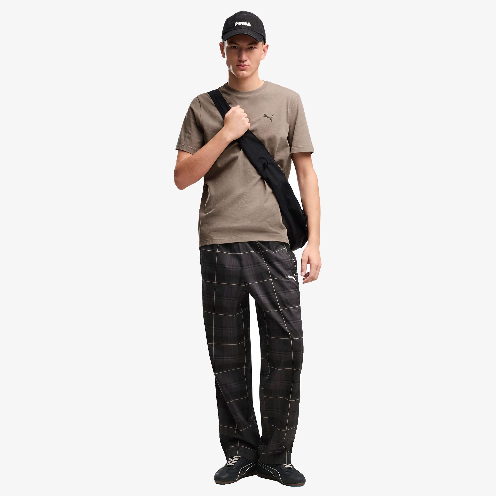 Puma T7 Tartan Track Erkek Siyah Pantolon