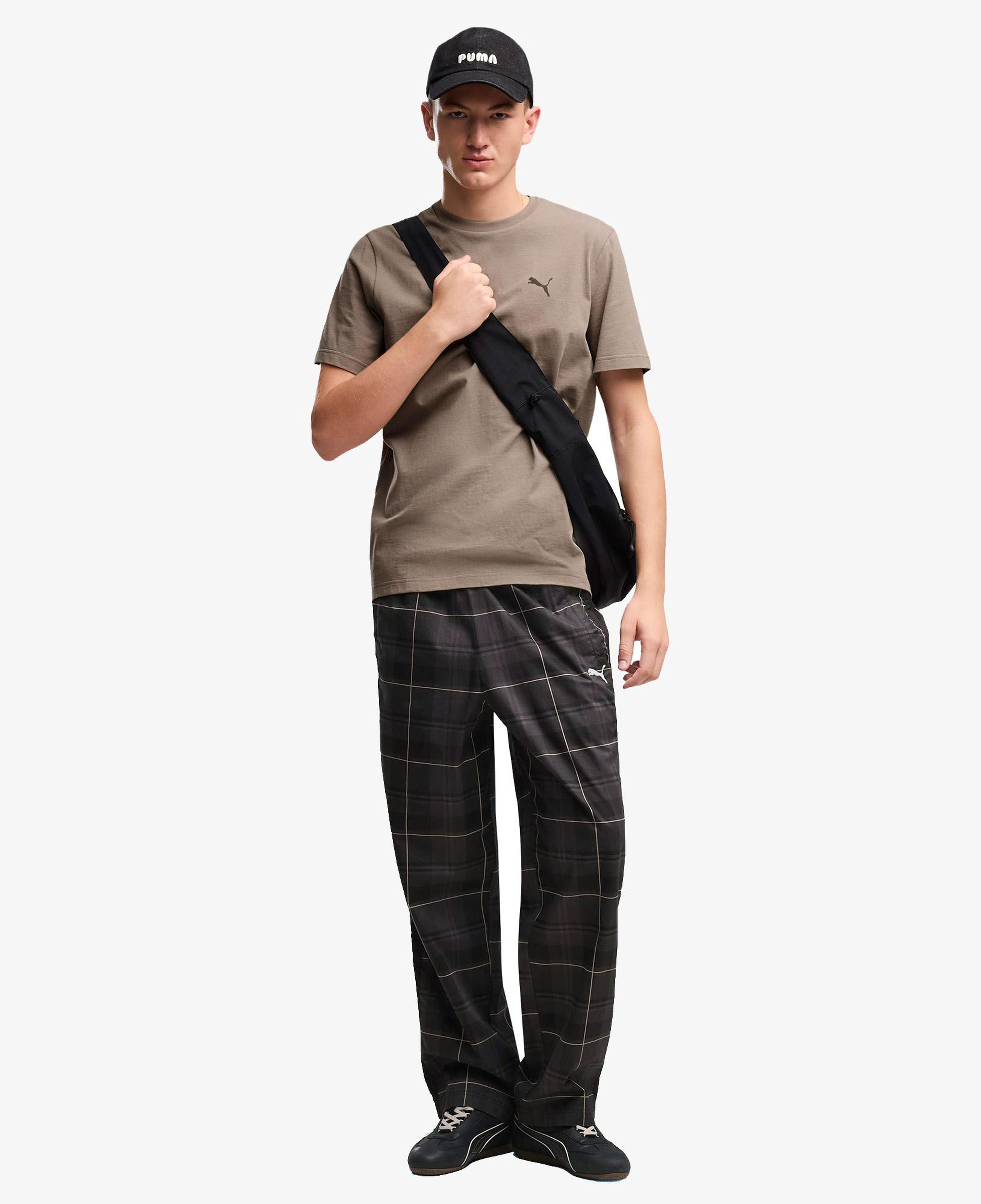 Puma T7 Tartan Track Erkek Siyah Pantolon