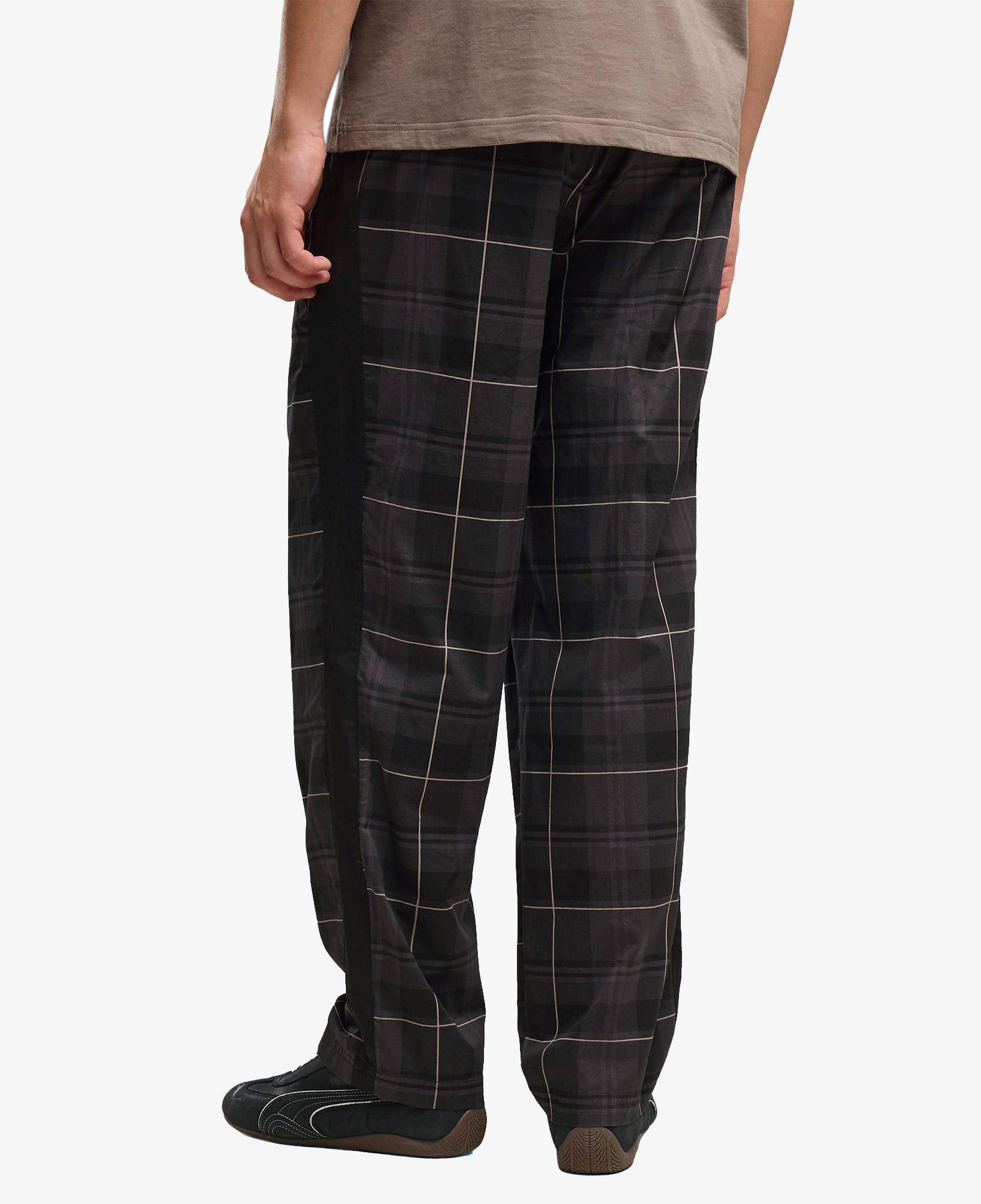 Puma T7 Tartan Track Erkek Siyah Pantolon