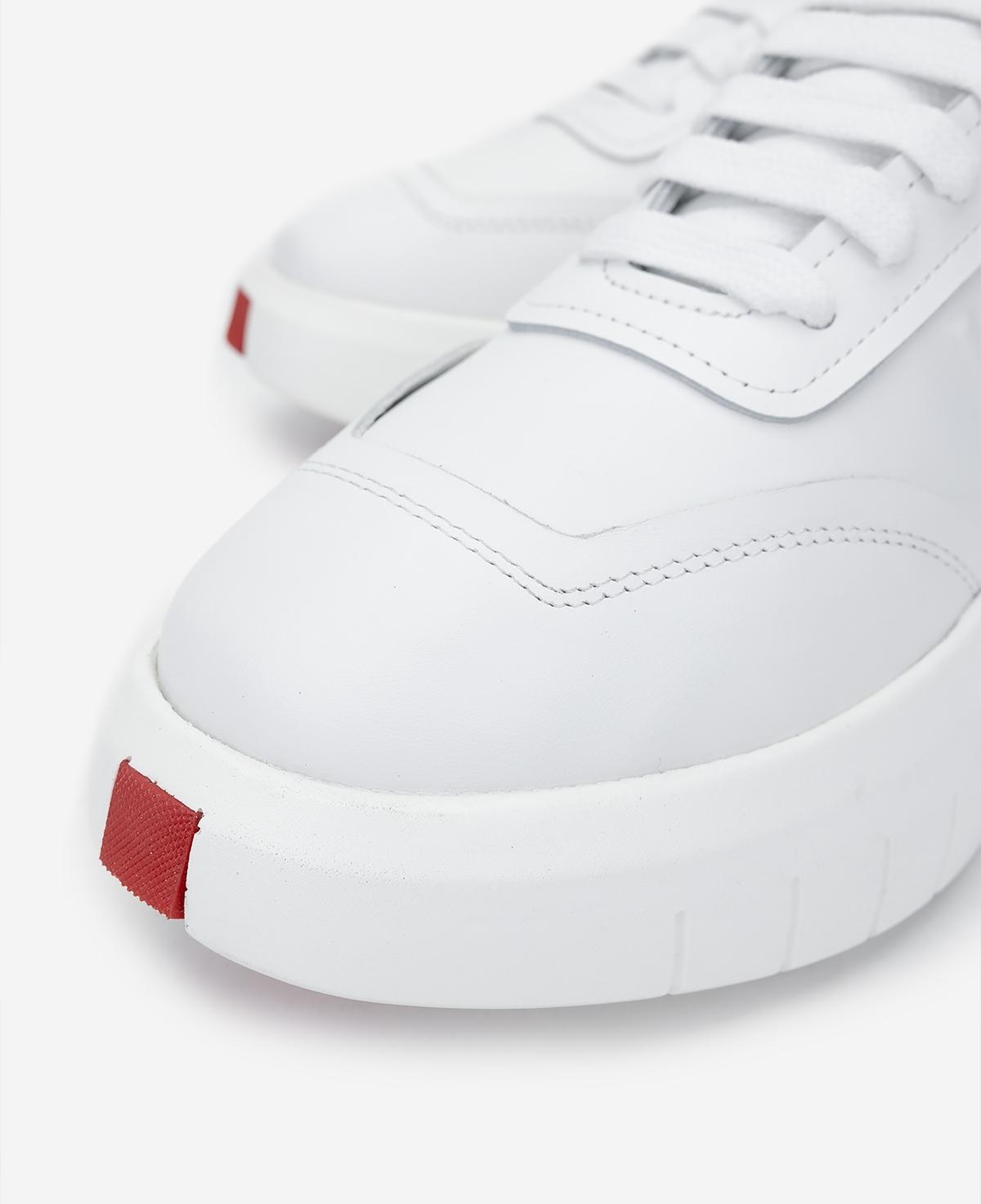Valmenti Erkek Hakiki Deri Beyaz Sneakers & Spor Ayakkabı