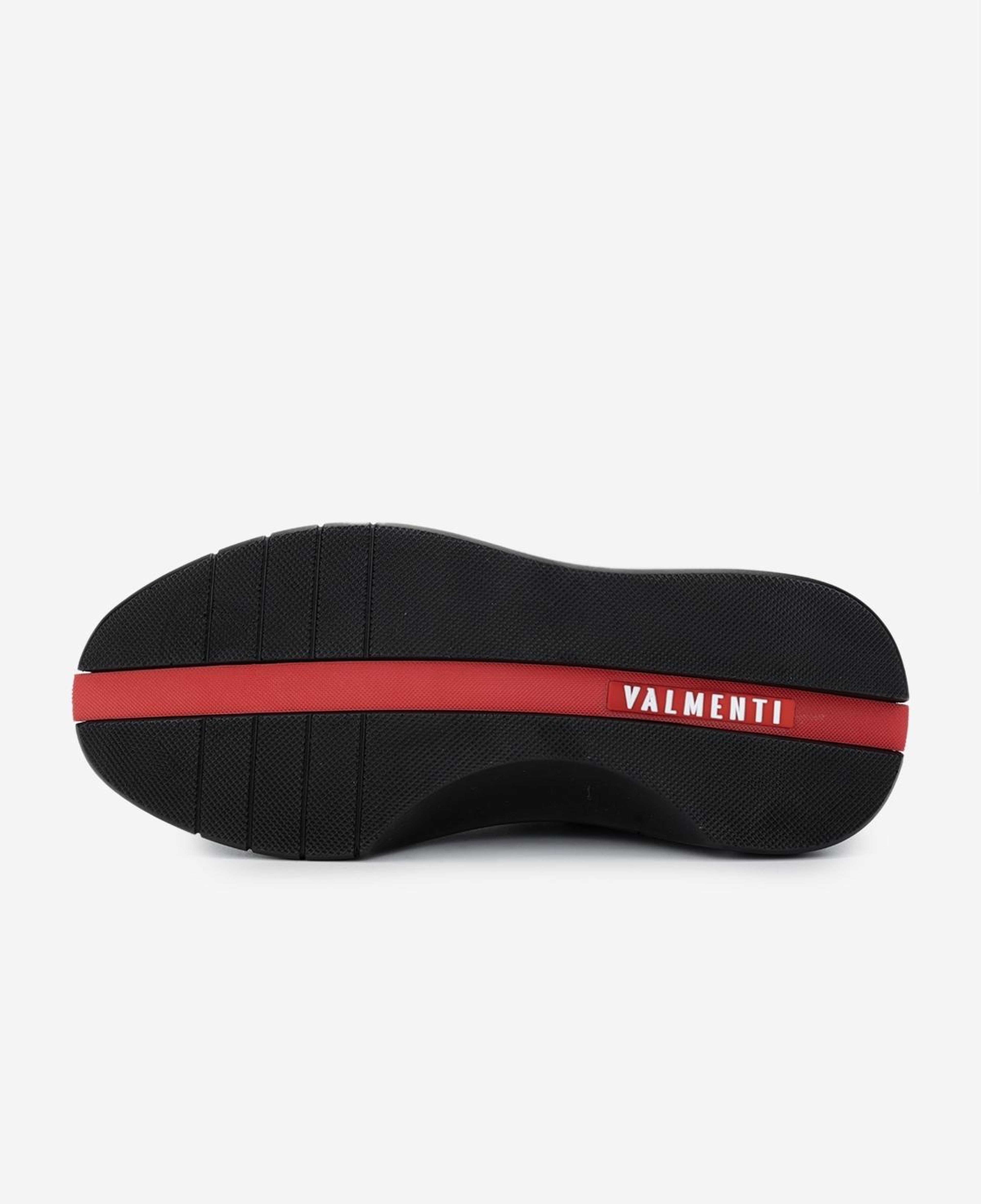 Valmenti Erkek Hakiki Deri Siyah Rugan Sneakers & Spor Ayakkabı