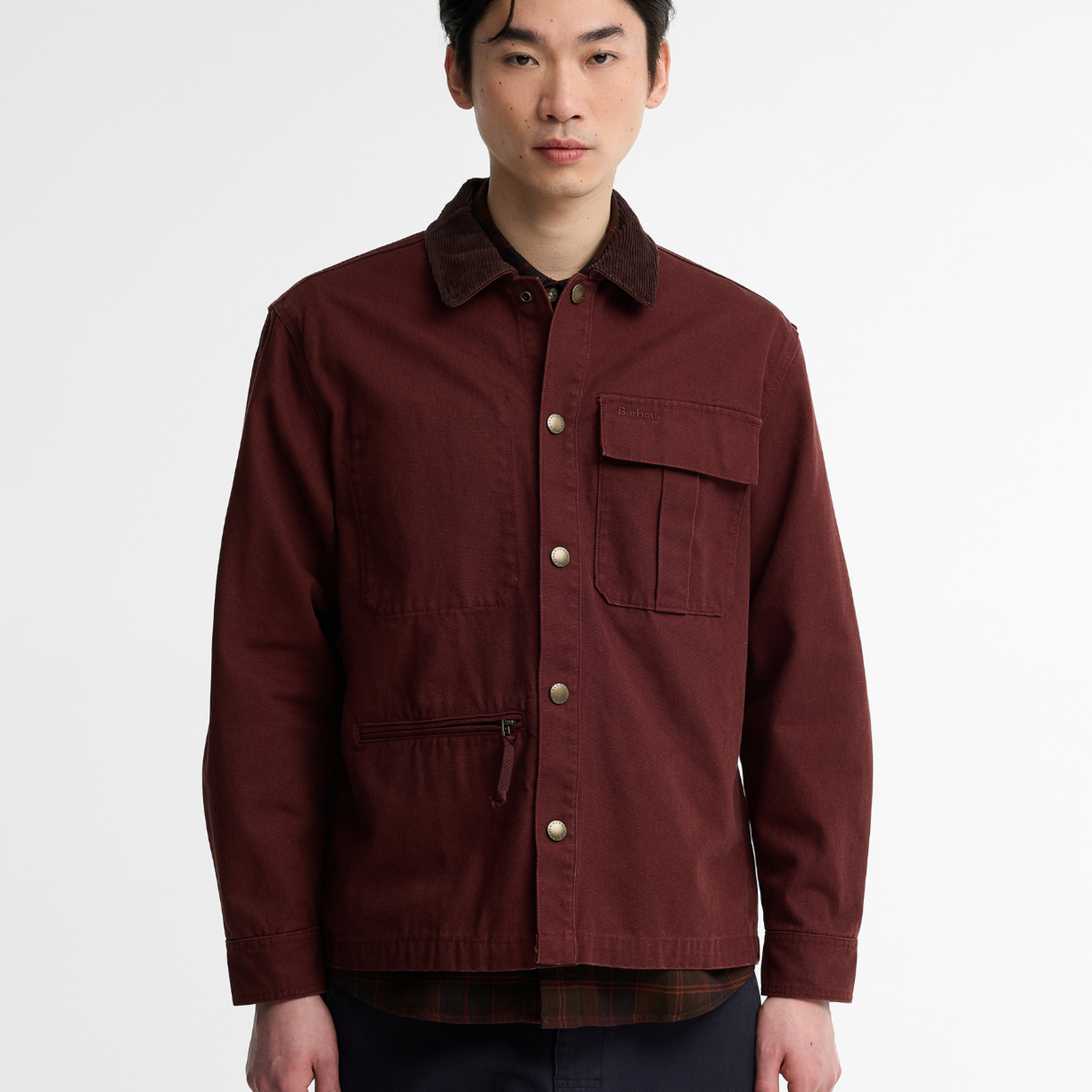 Barbour Ursula Oversize Canvas Dış Gömlek