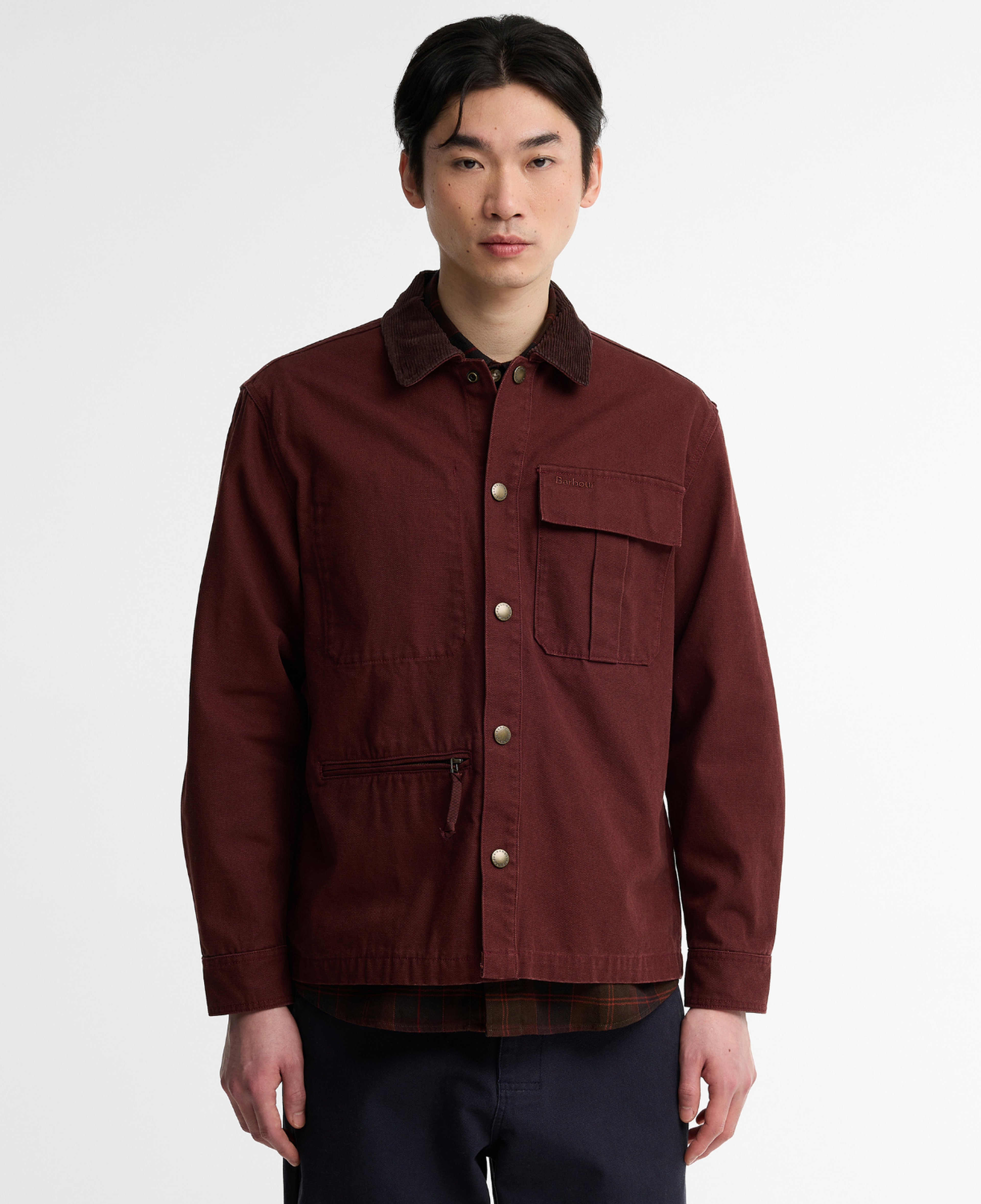Barbour Ursula Oversize Canvas Dış Gömlek
