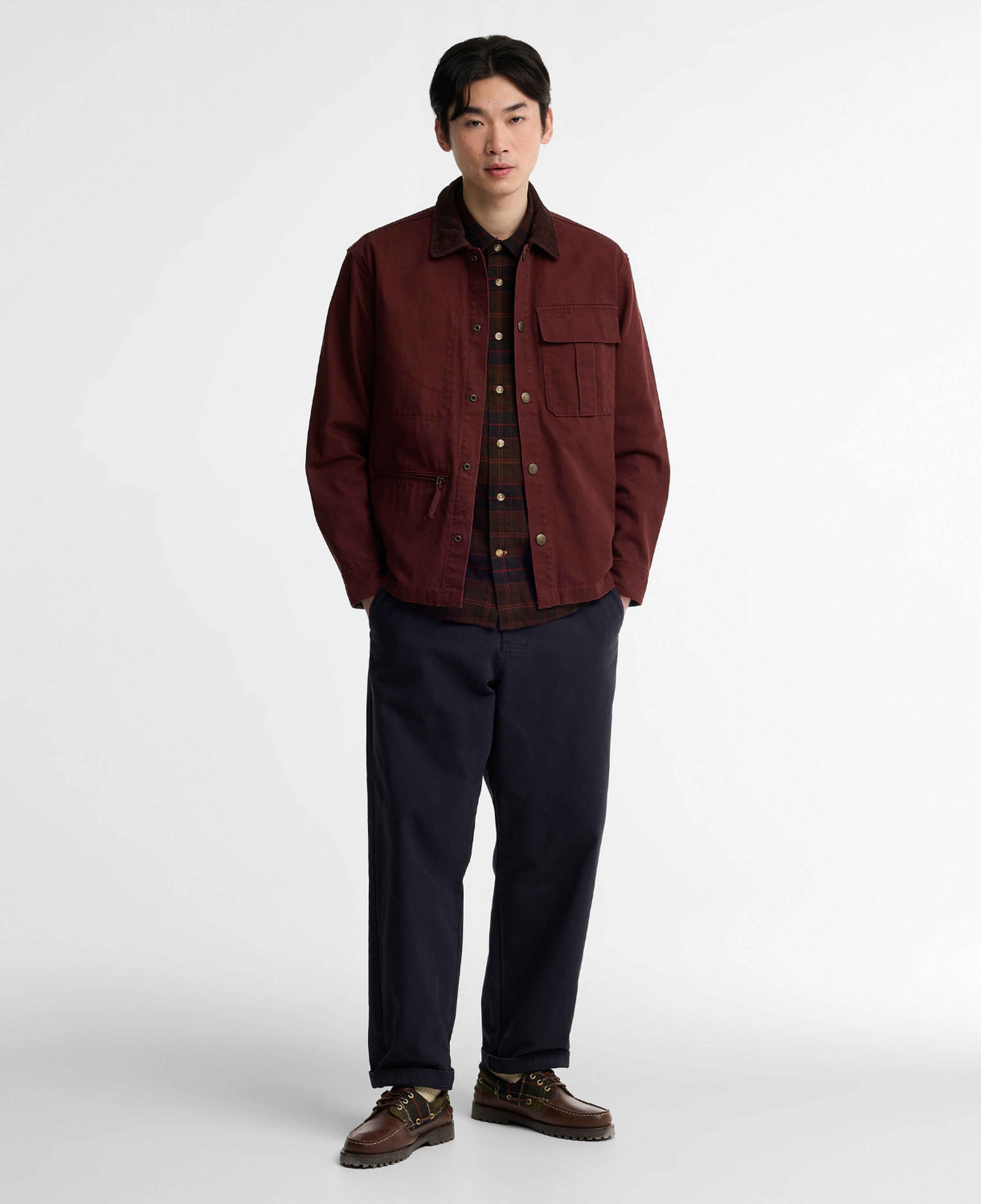 Barbour Ursula Oversize Canvas Dış Gömlek