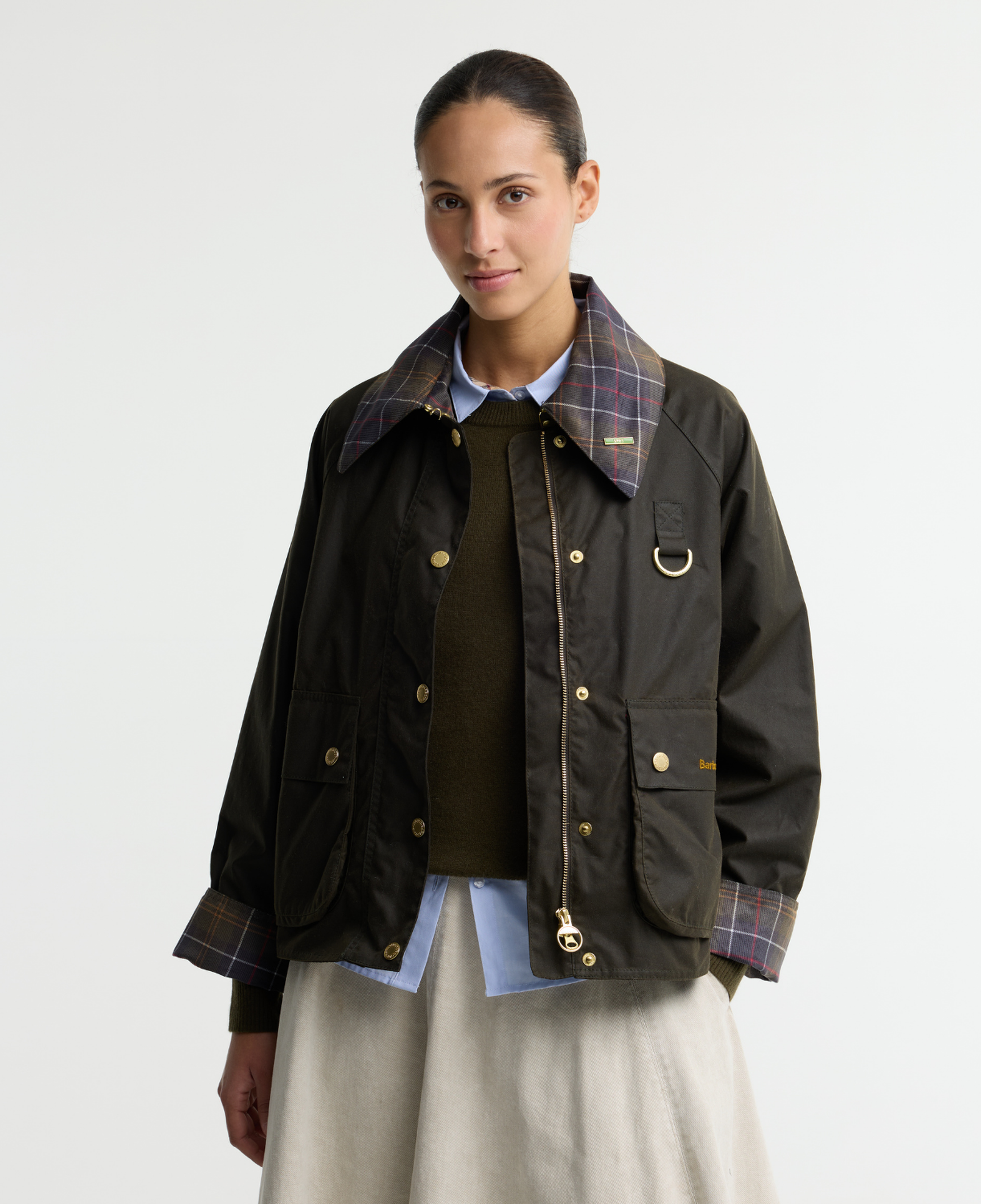 Barbour Icons Tartan Spey Yağlı Ceket