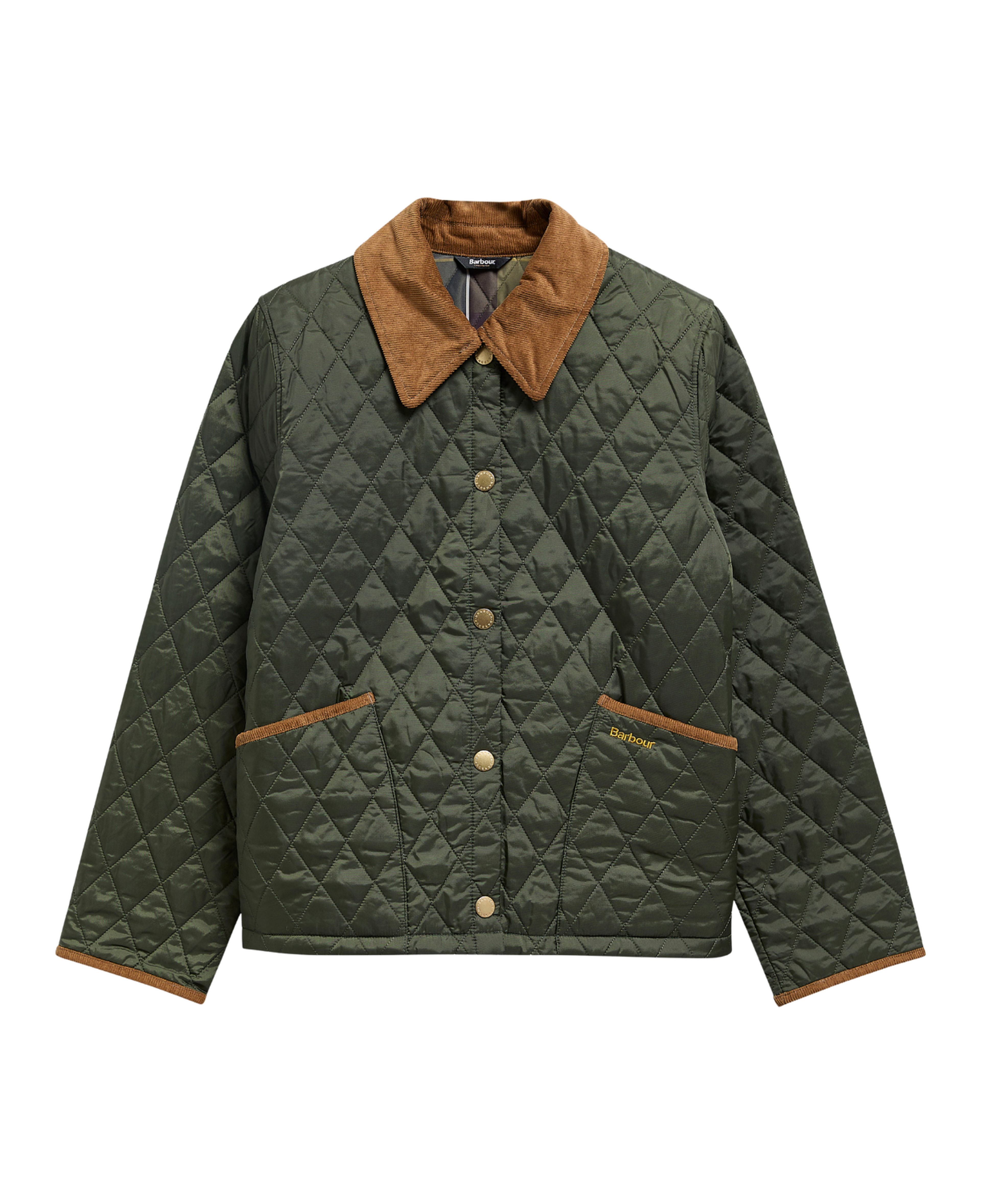 Barbour Icons Cropped Liddesdale Kapitone Ceket