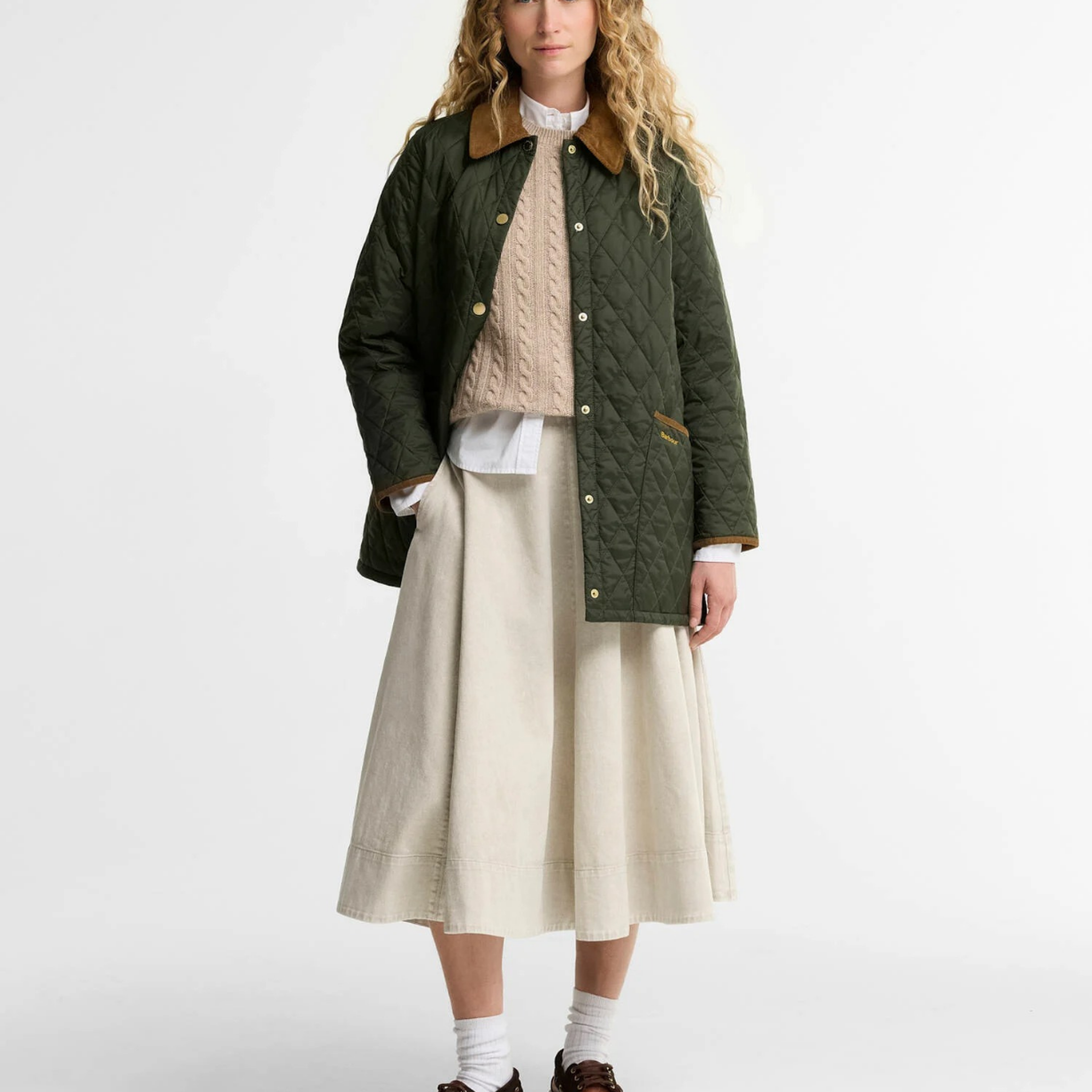 Barbour Icons Modern Liddesdale Kapitone Ceket