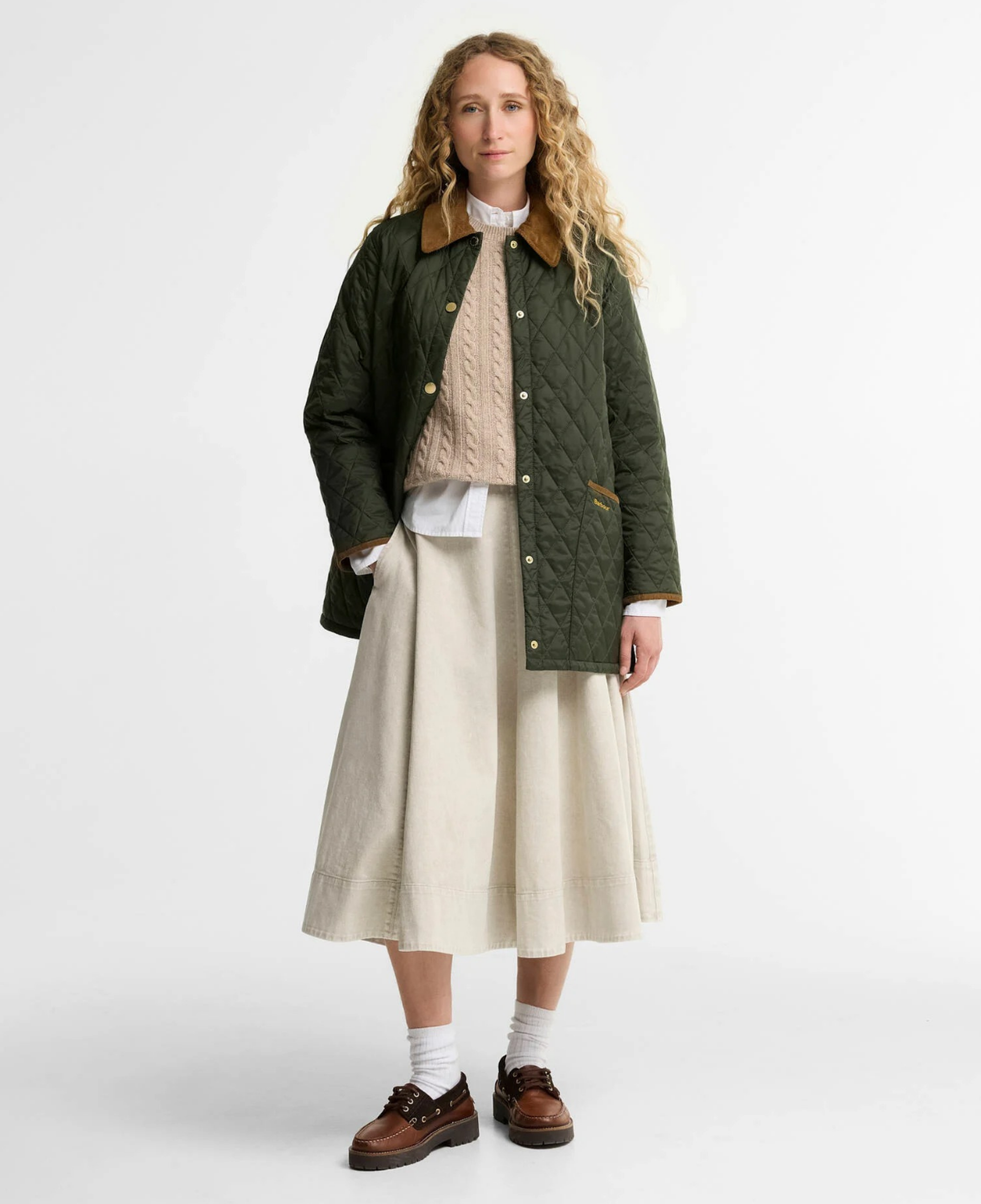 Barbour Icons Modern Liddesdale Kapitone Ceket