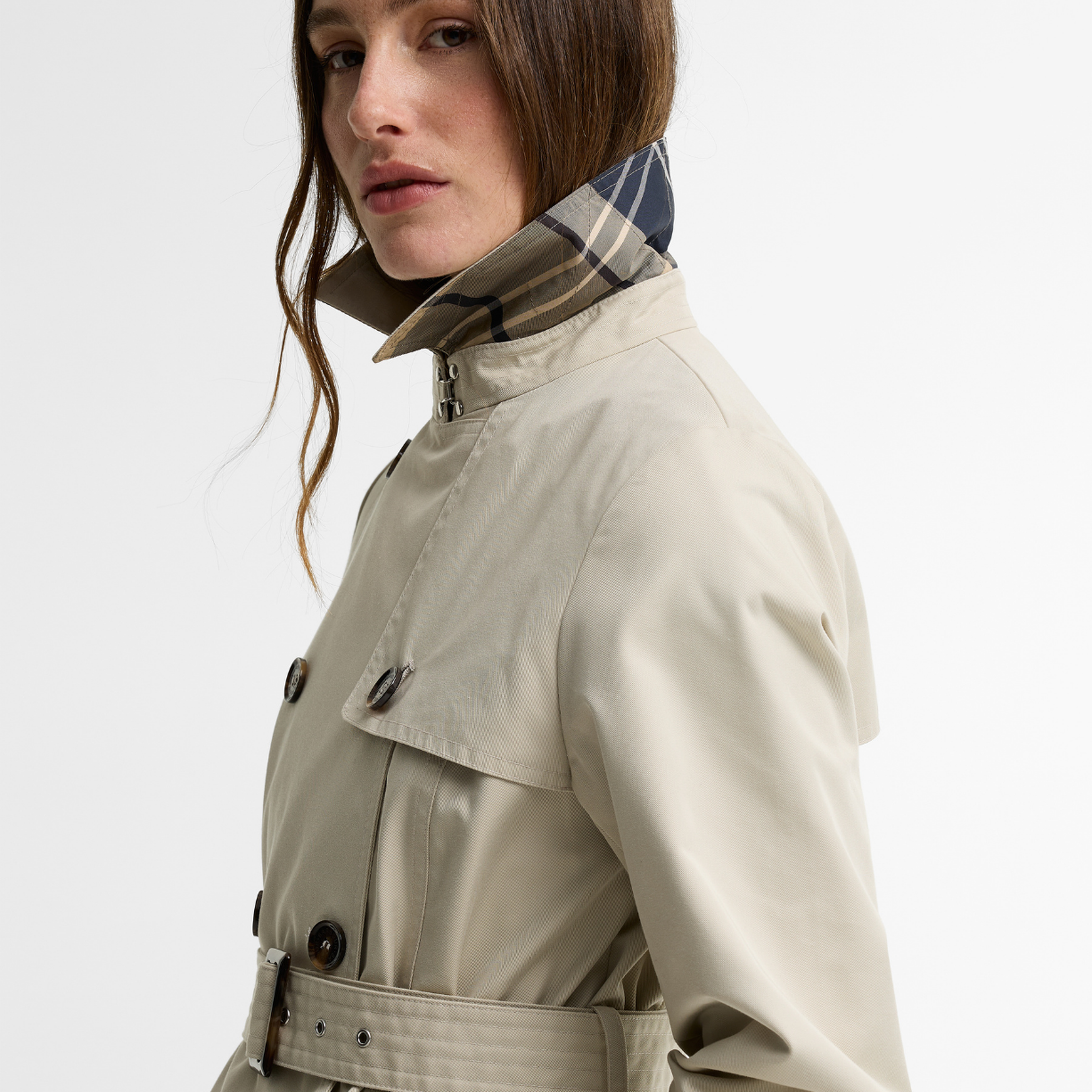 Barbour Short Greta Showerproof Ceket