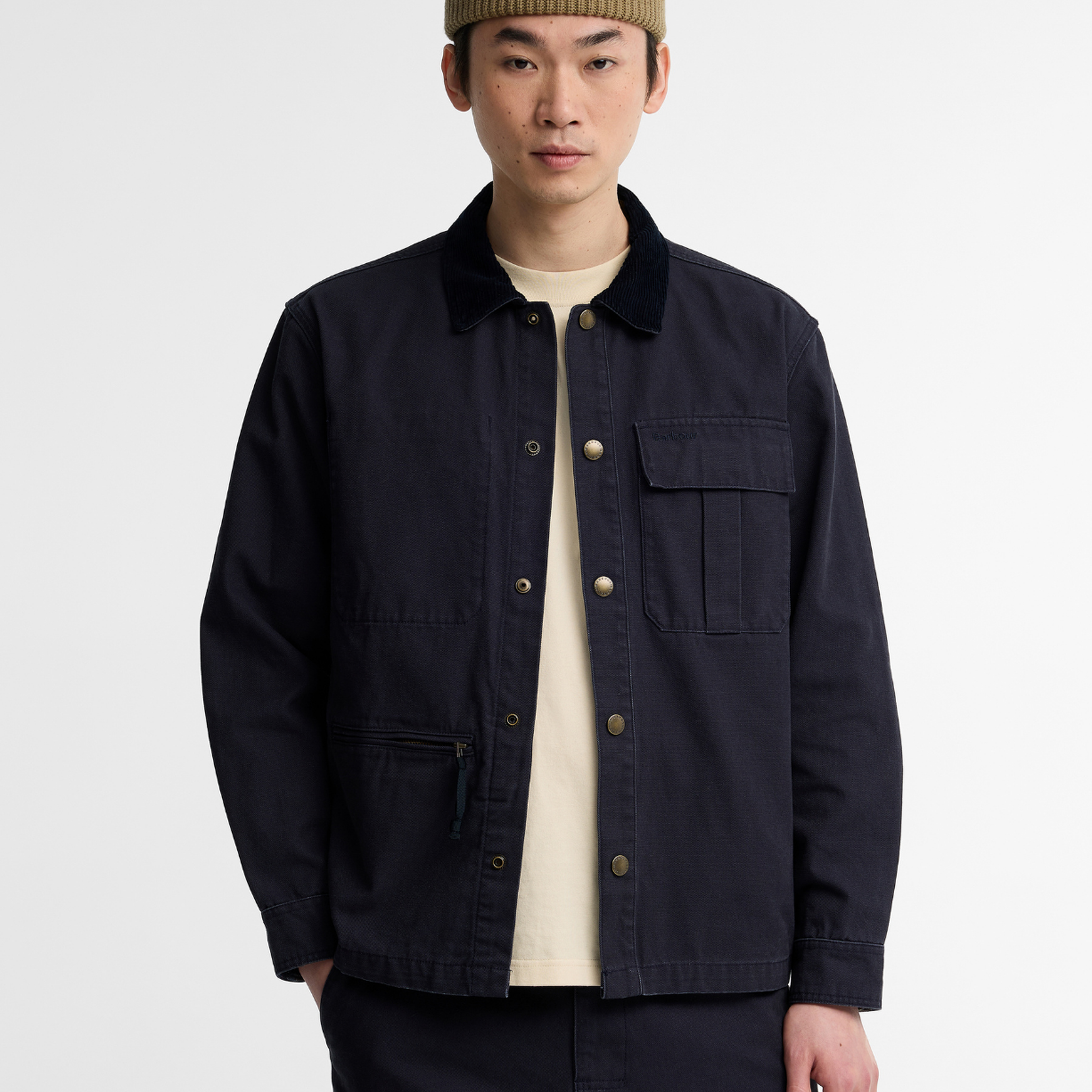 Barbour Ursula Oversize Canvas Dış Gömlek