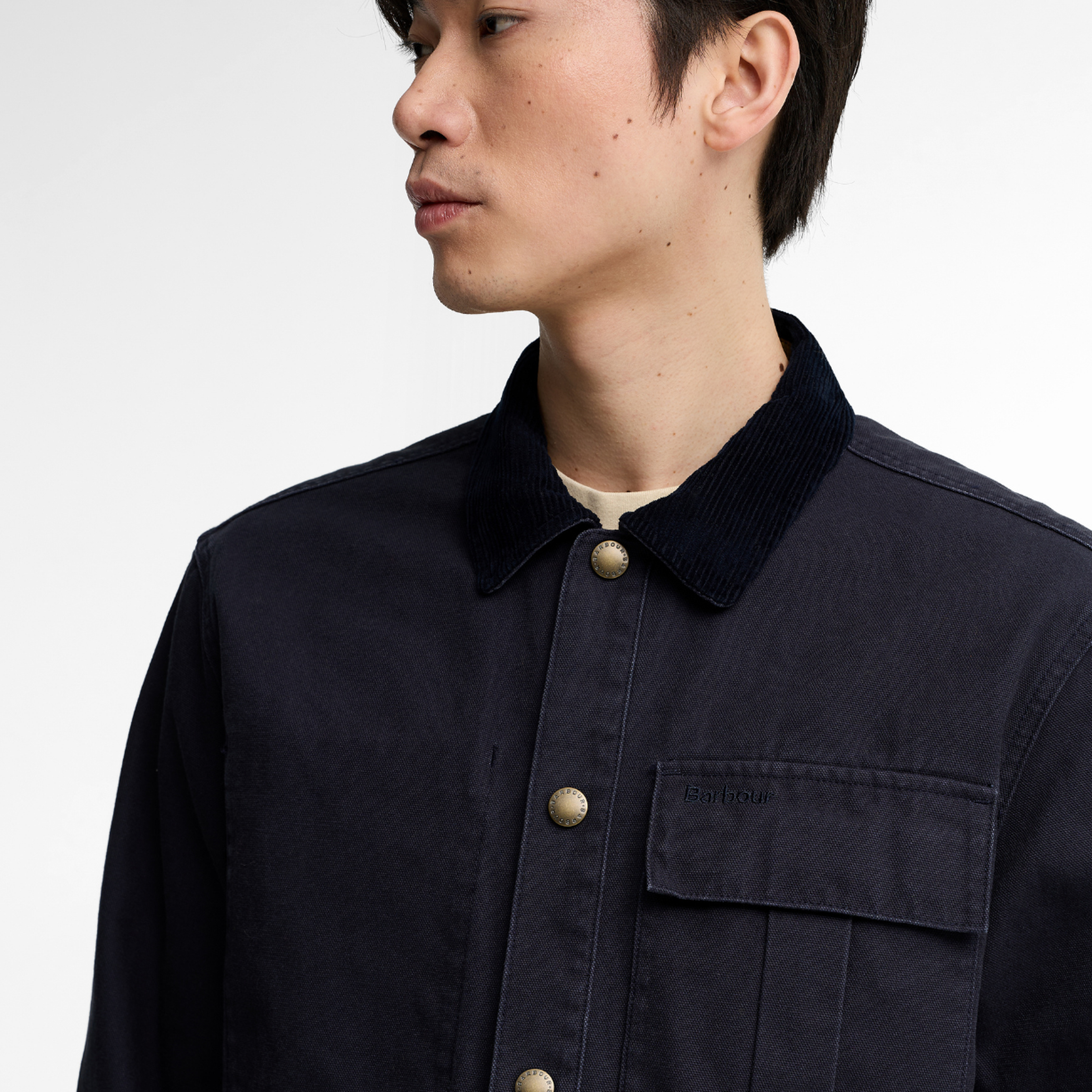 Barbour Ursula Oversize Canvas Dış Gömlek