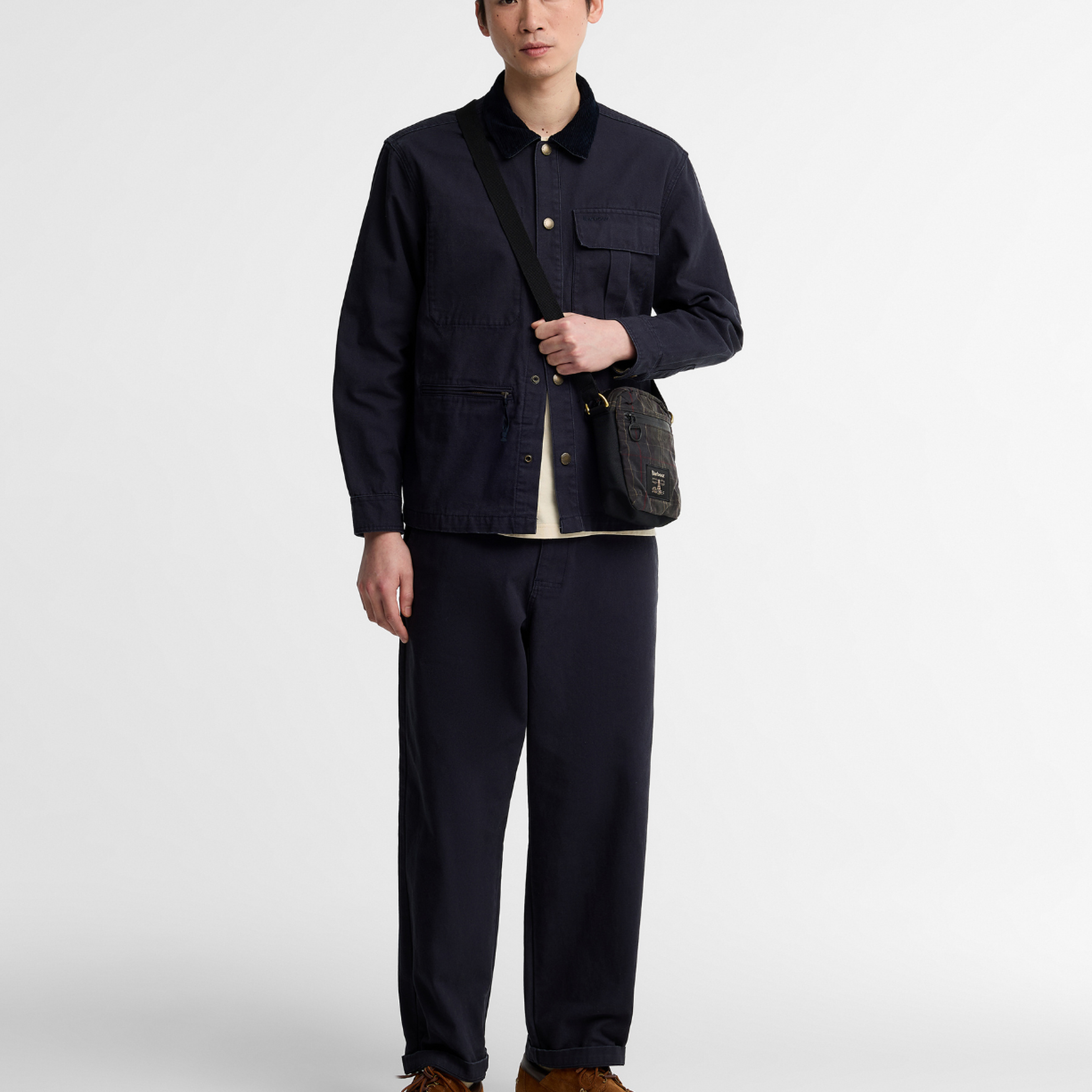 Barbour Ursula Oversize Canvas Dış Gömlek