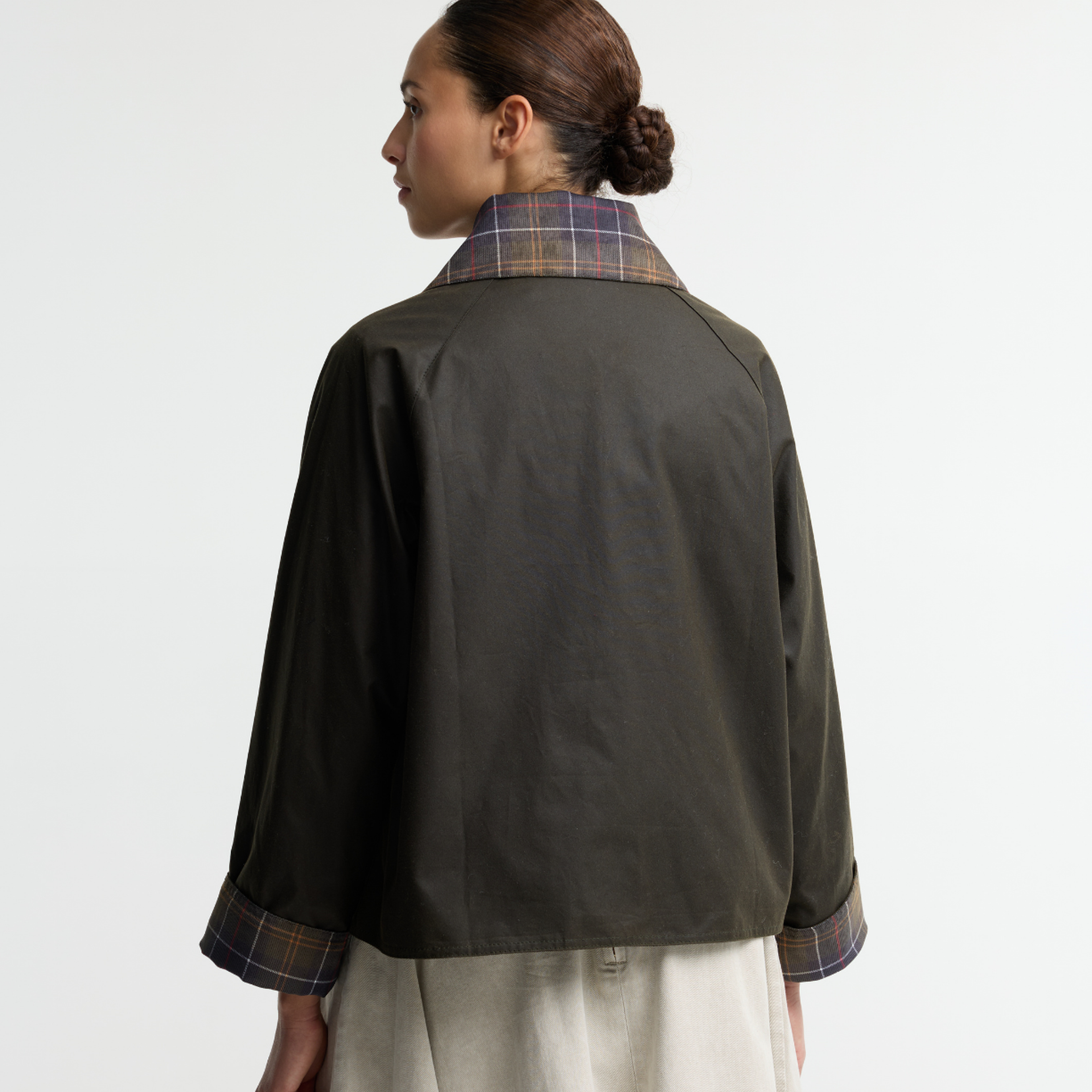 Barbour Icons Tartan Spey Yağlı Ceket