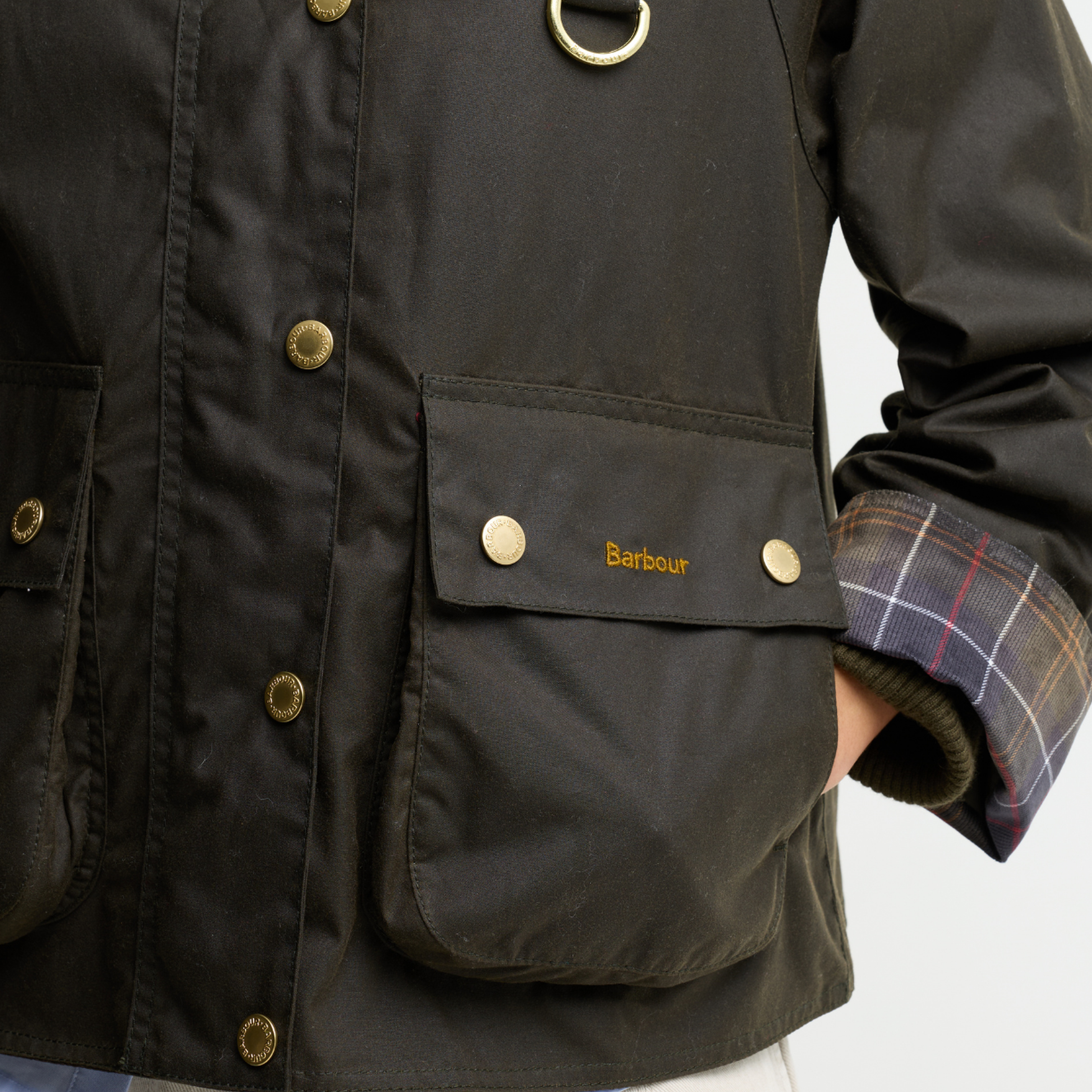 Barbour Icons Tartan Spey Yağlı Ceket
