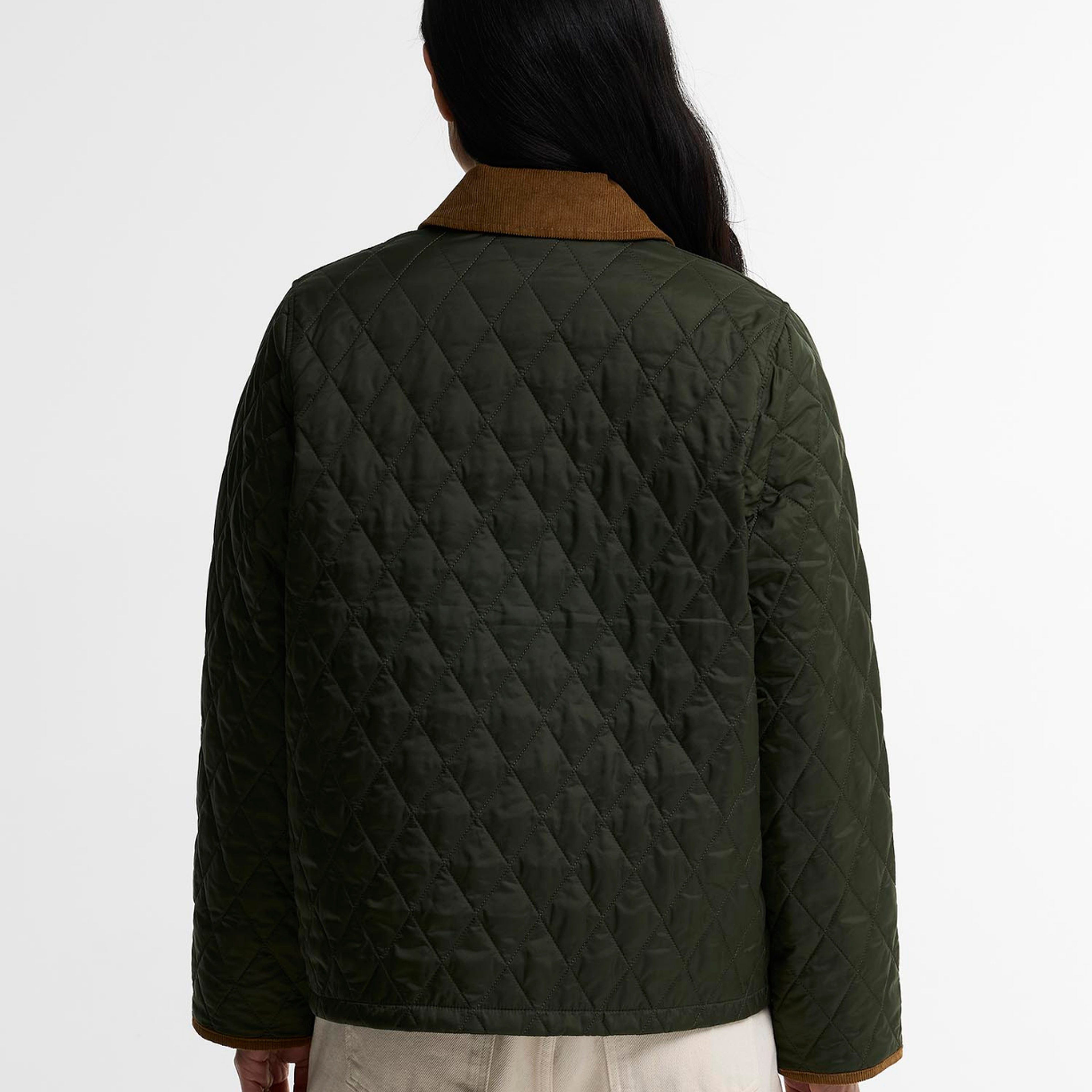 Barbour Icons Cropped Liddesdale Kapitone Ceket