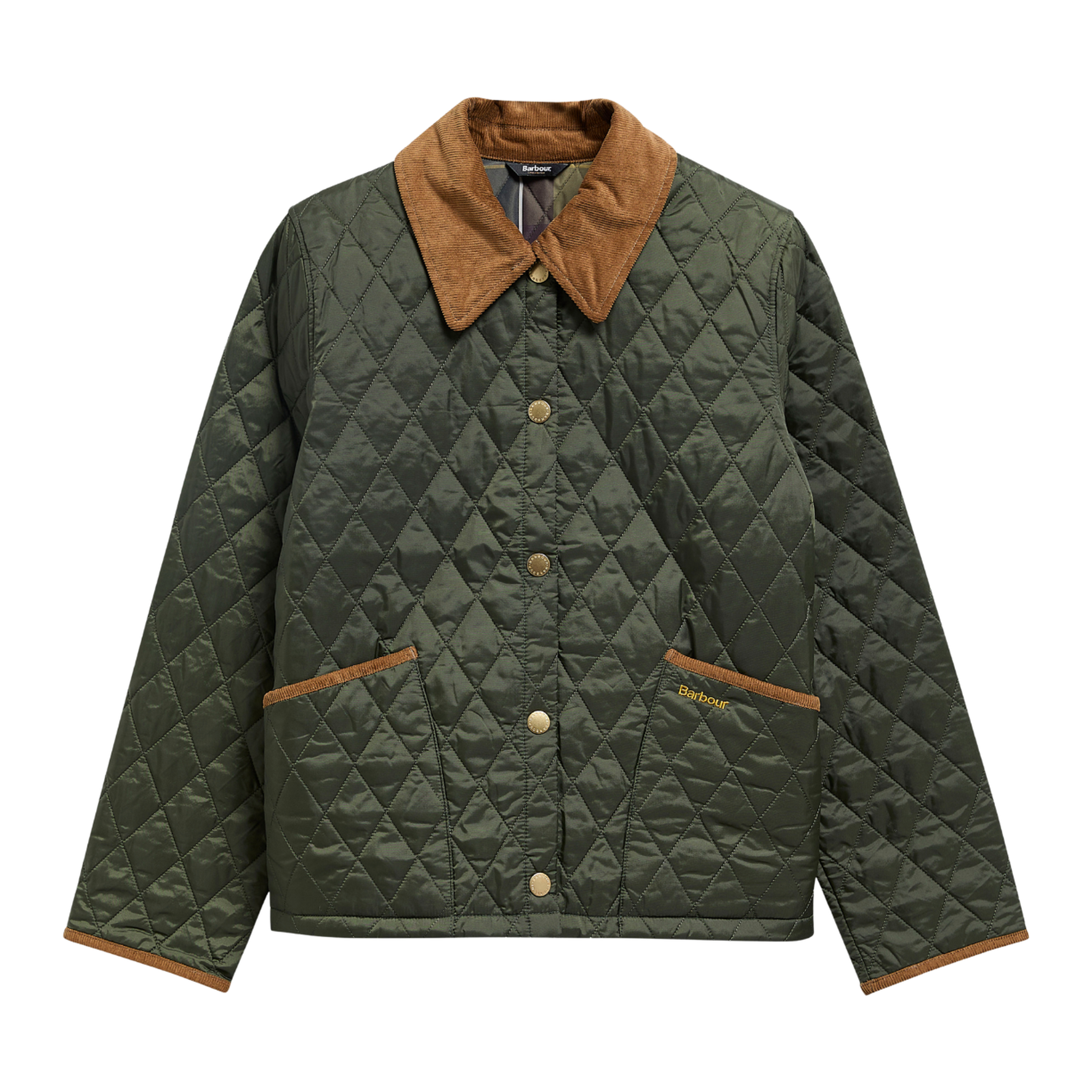 Barbour Icons Cropped Liddesdale Kapitone Ceket