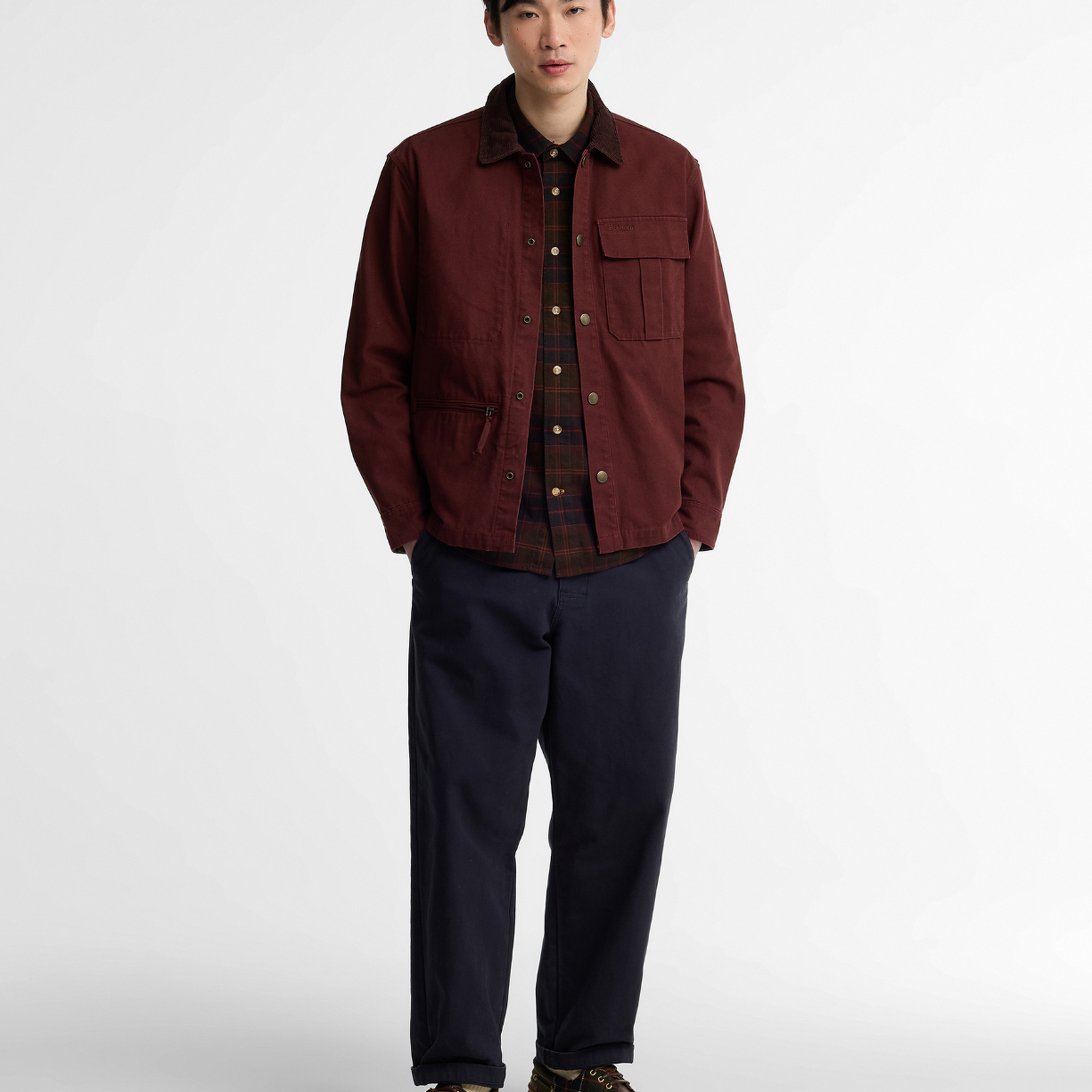 Barbour Ursula Oversize Canvas Dış Gömlek