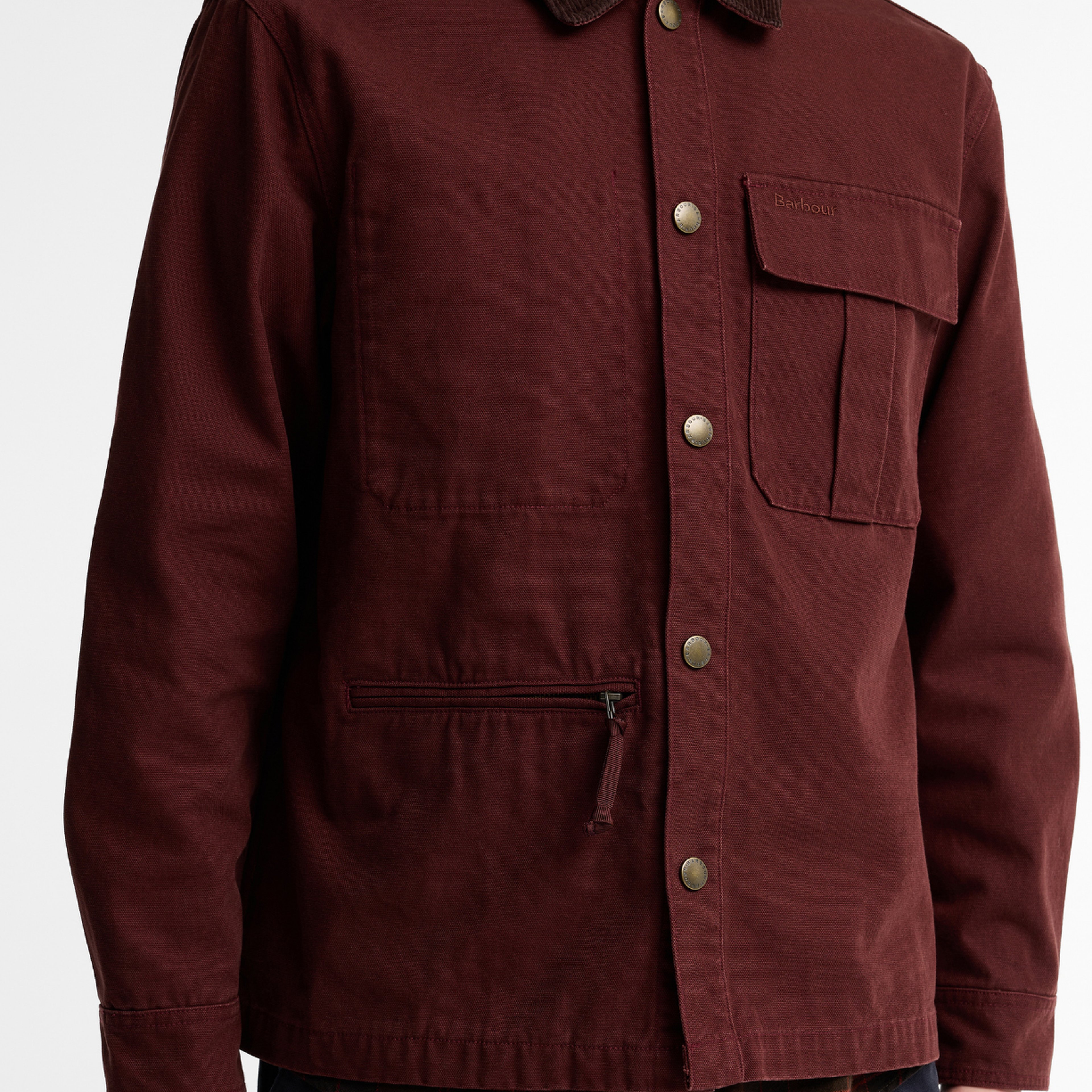 Barbour Ursula Oversize Canvas Dış Gömlek