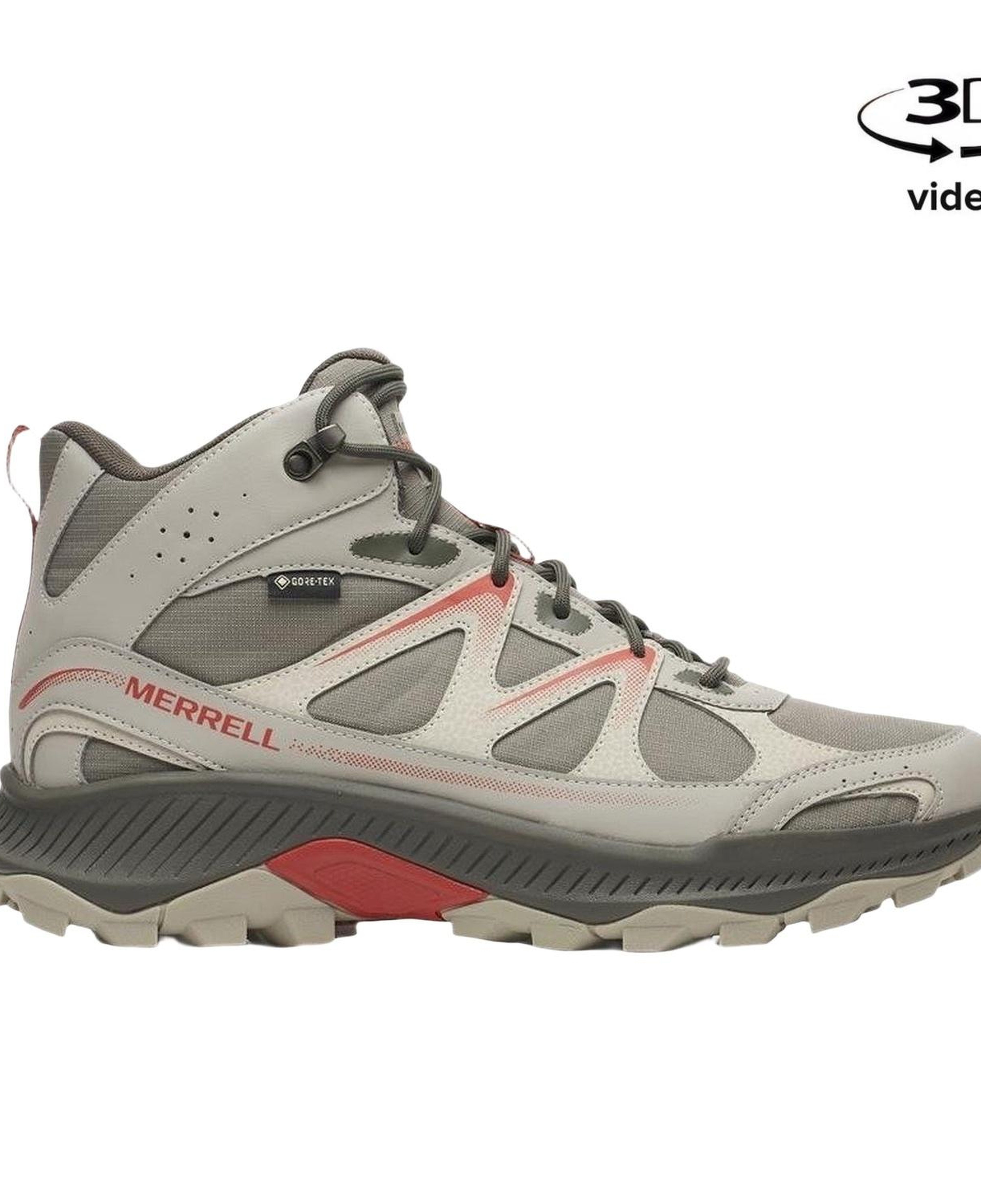 Merrell Tempo Exp Active Mid Gore-Tex Erkek Gri Bot
