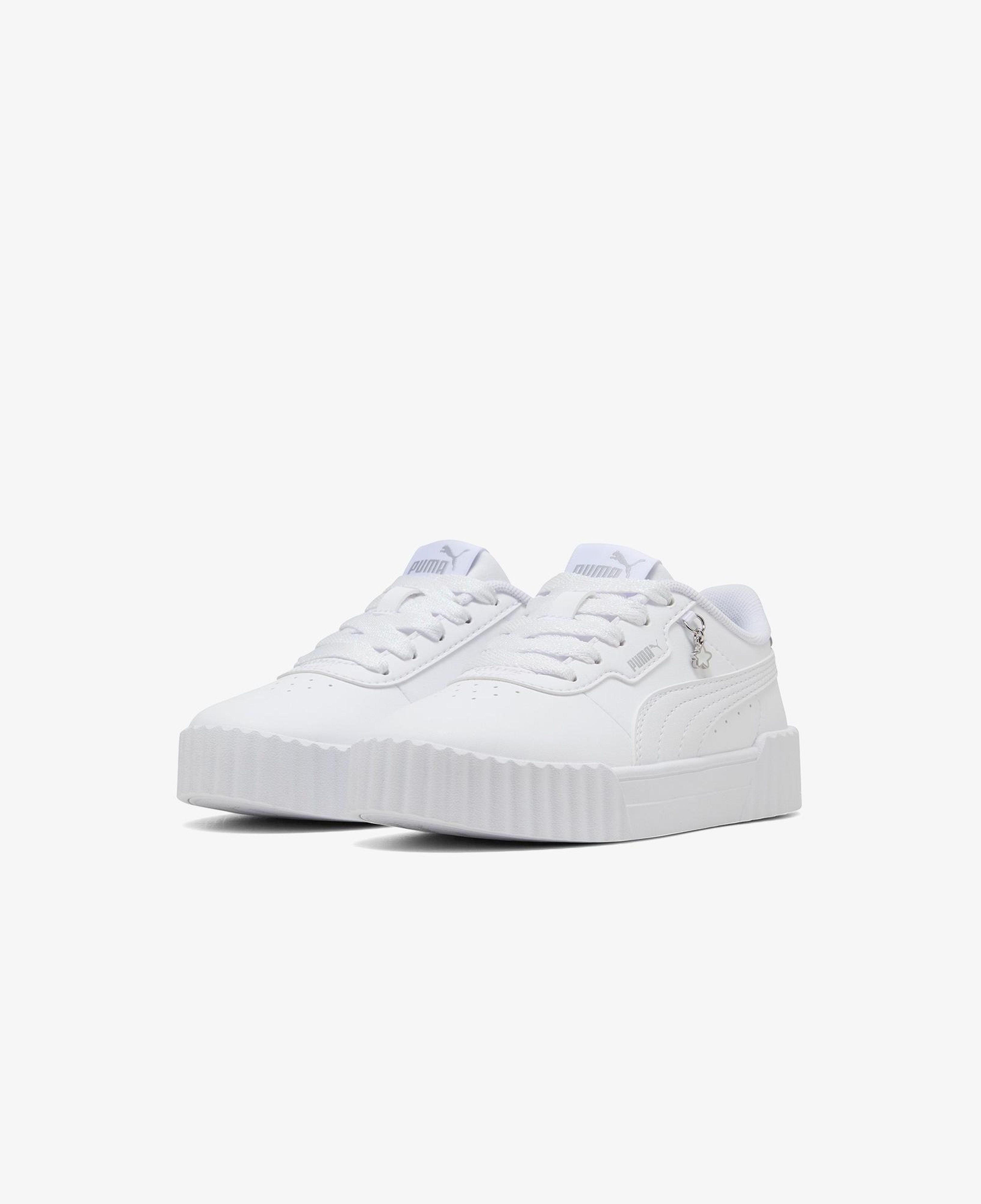 Puma Carina 3.0 Charm Ps Çocuk Beyaz Spor Ayakkabı
