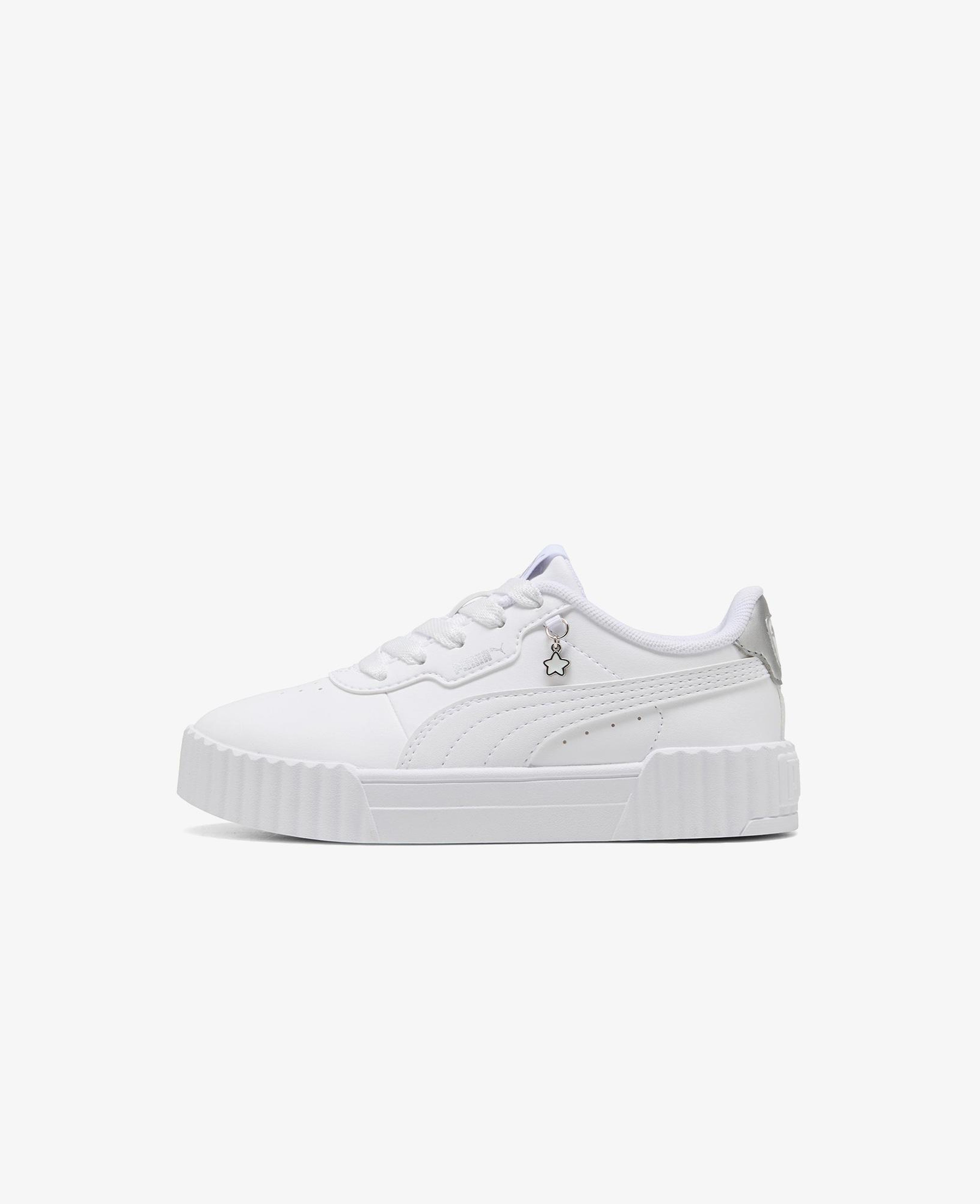 Puma Carina 3.0 Charm Ps Çocuk Beyaz Spor Ayakkabı