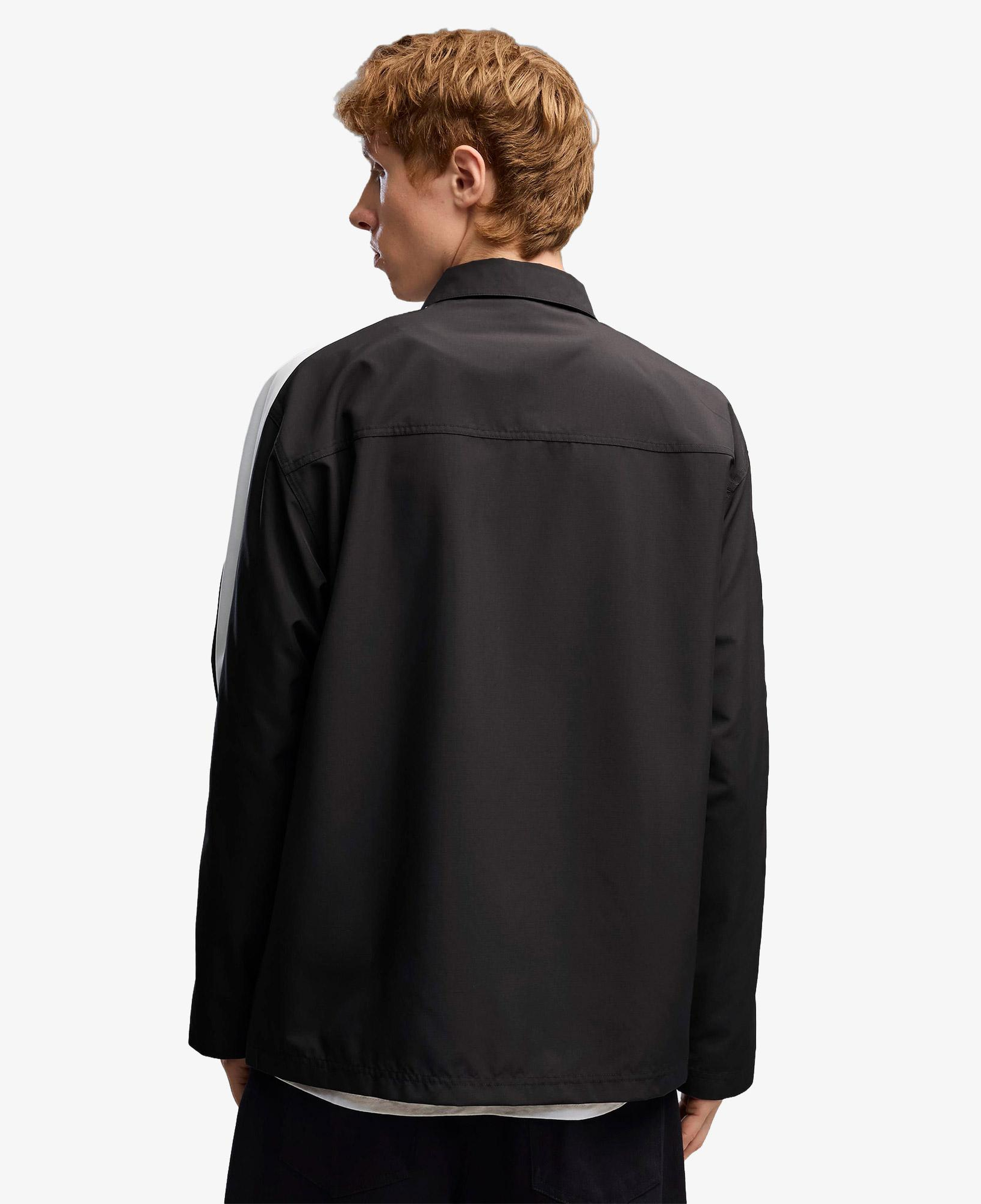 Puma T7 Relaxed Woven Overshirt Erkek Siyah Gömlek