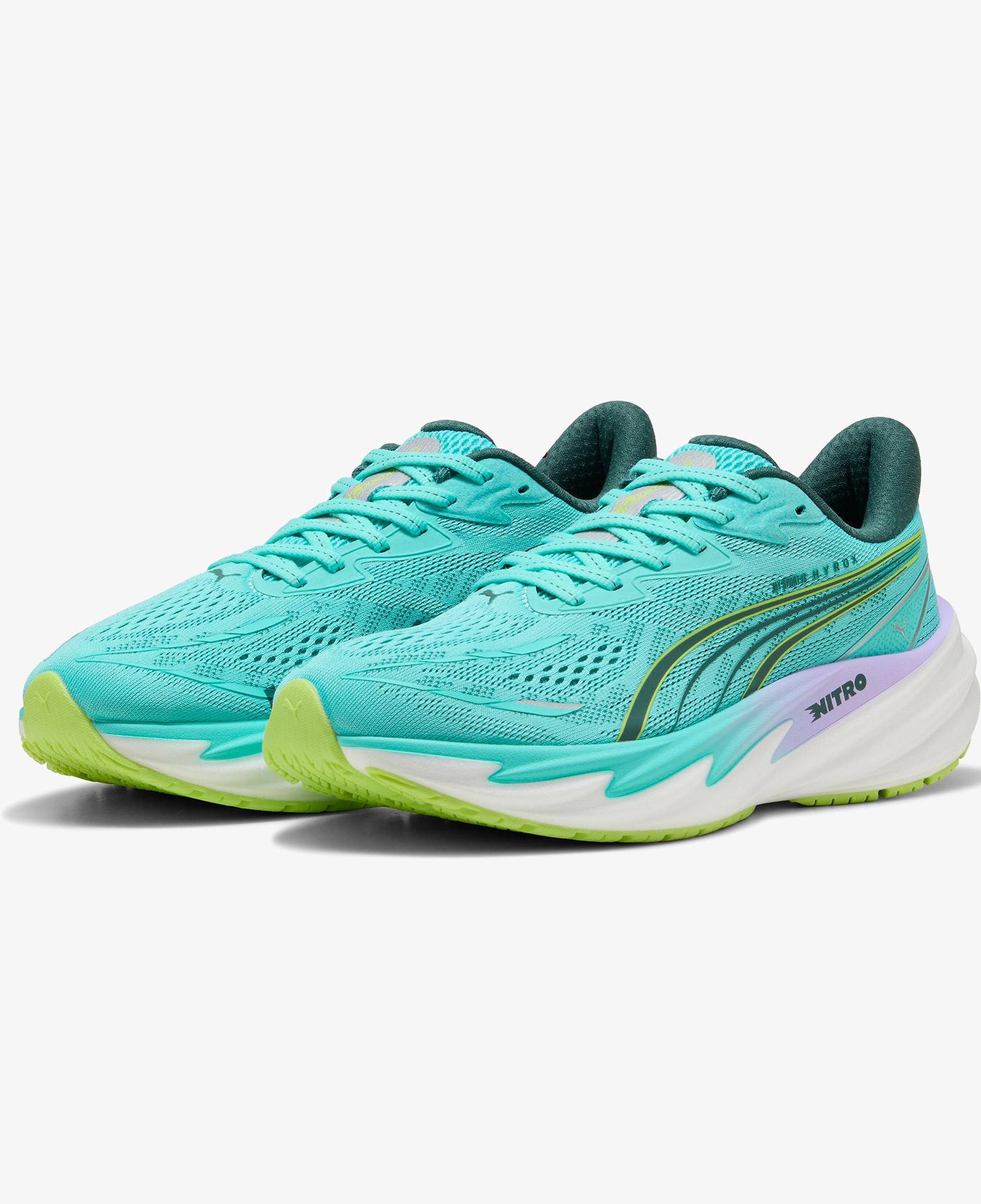 Puma Hyrox Velocıty Nitro 5 Kadın Yeşil Spor Ayakkabı